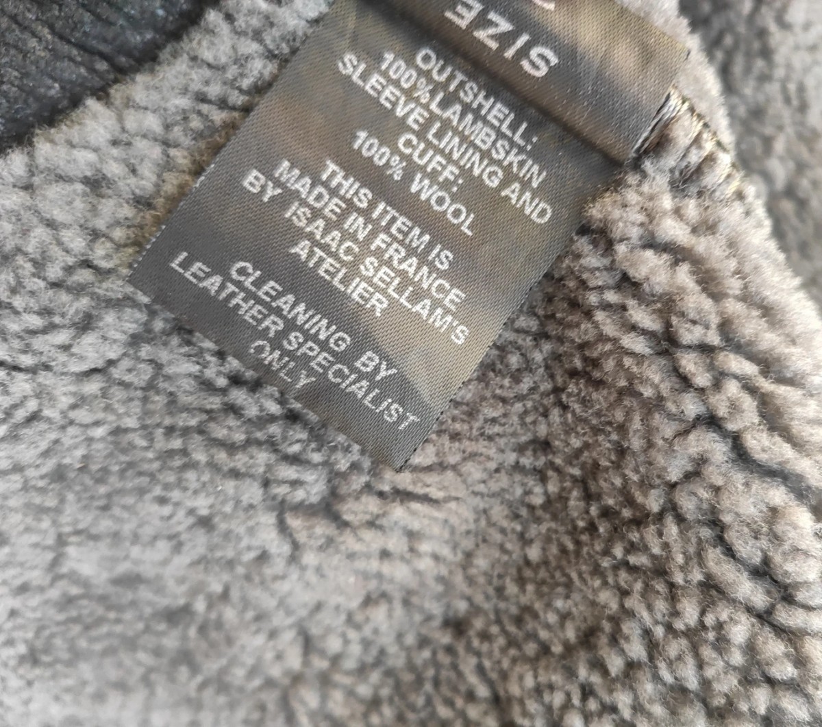 Mixed leather/shearling hooded coat.like Rick Owens - 9