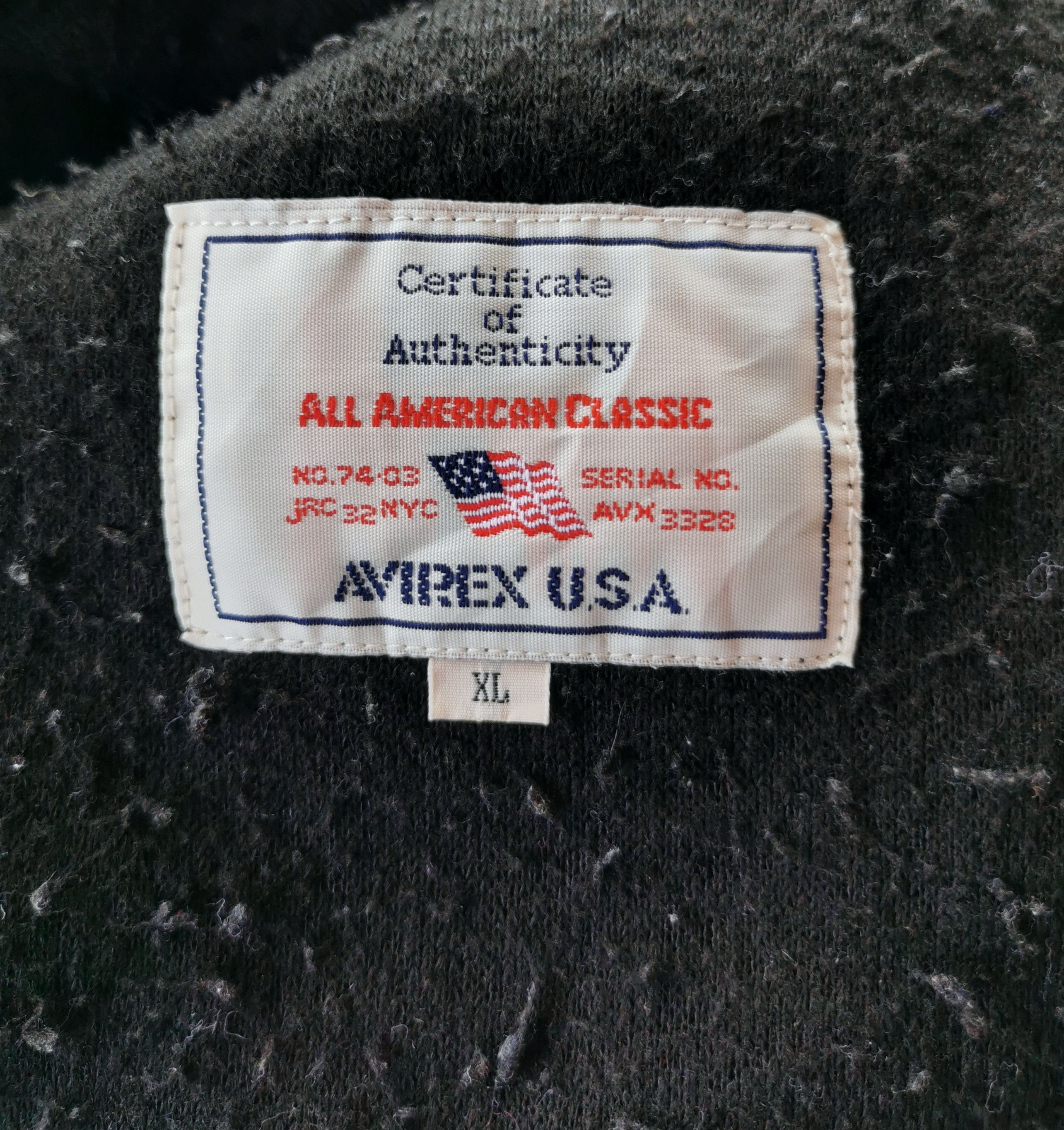 Military - Vintage Avirex Bulky Fleece Cardigan - 8