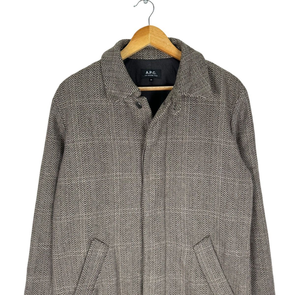 🌟A.P.C RUE PARIS PETE LONG COAT JACKET - 2