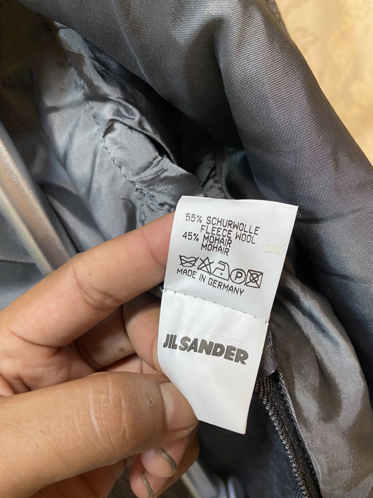 Jil Sander Slim Fit Jacket Made Germany Small Size - 18