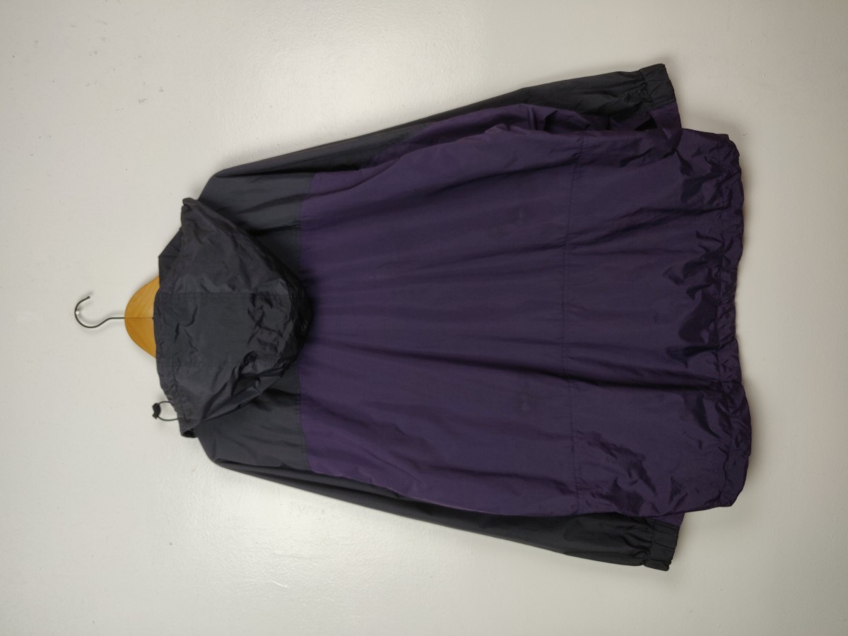 Purple - Two Tone Windbreaker Sweater Jacket - 6