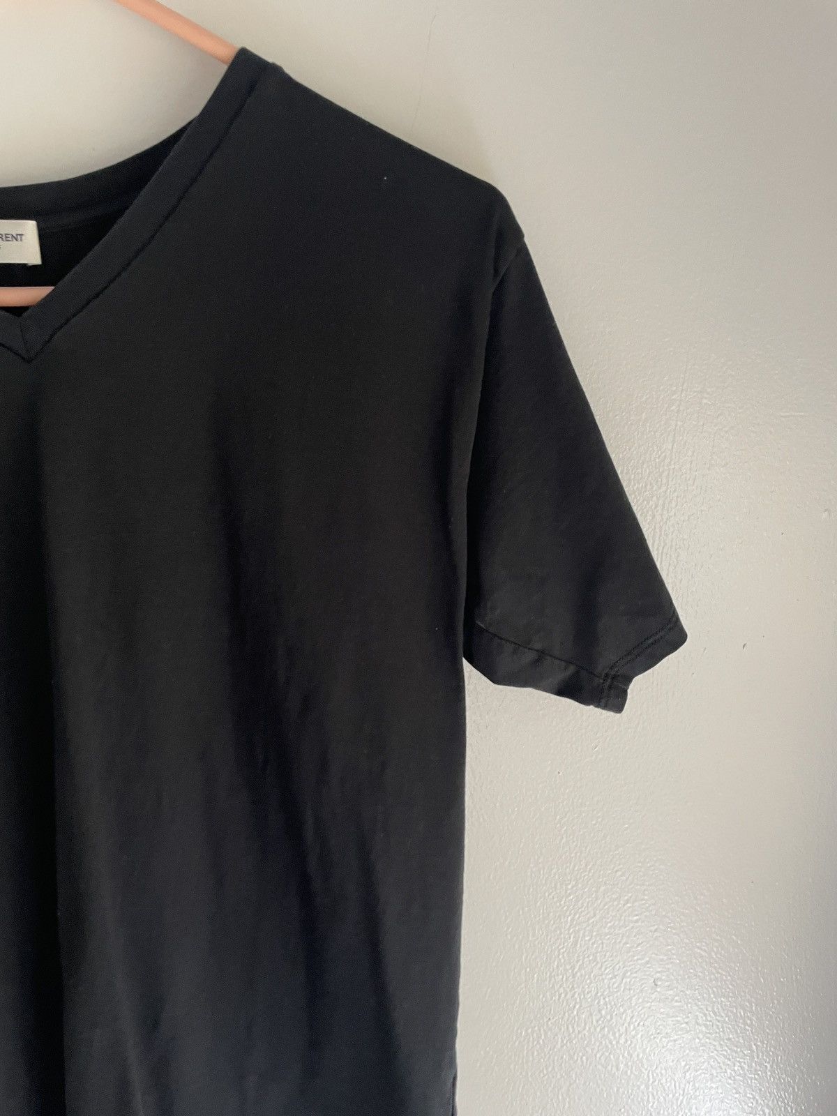 V Neck Boxy T-Shirt - 2