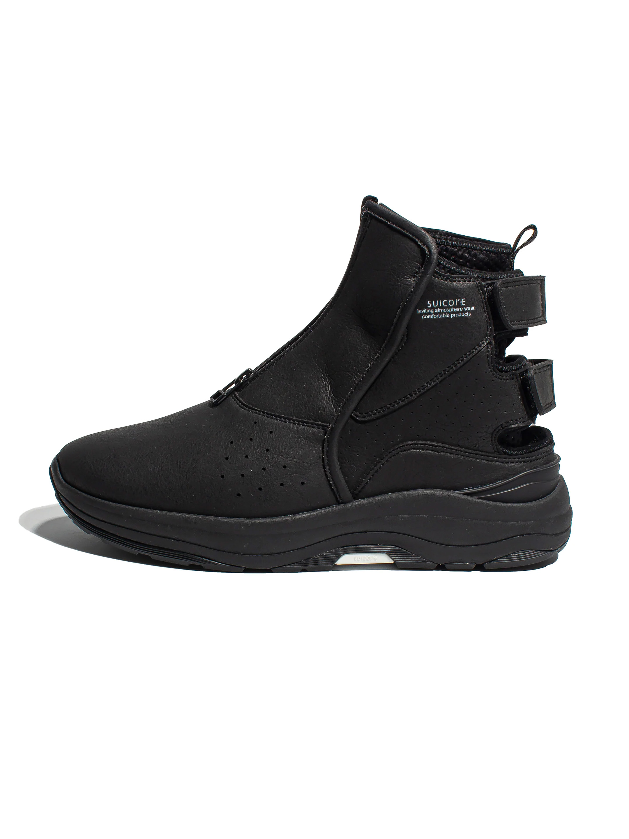 John Elliott x SUICOKE Black 'BUNO-JE' Zip Boot DS - 6