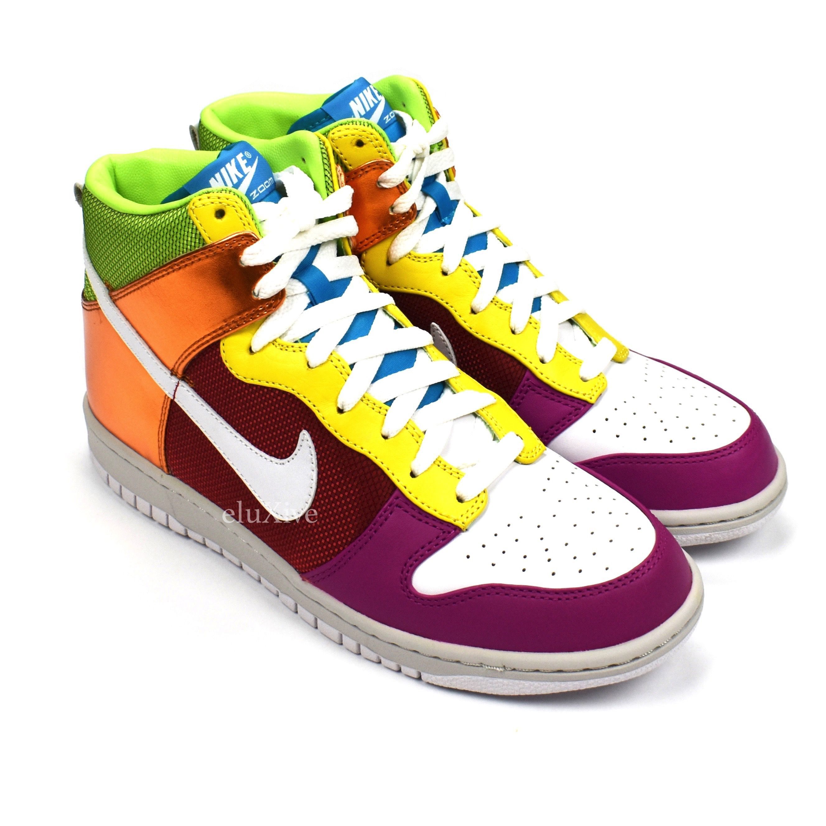 Nike Dunk High Premium Rainbow Multicolor DS - 1