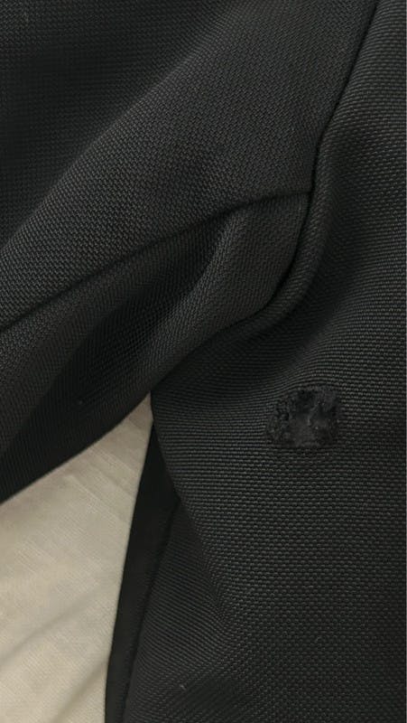 matte black shimmer ma1 bomber jacket 2 . our legacy . large - 8