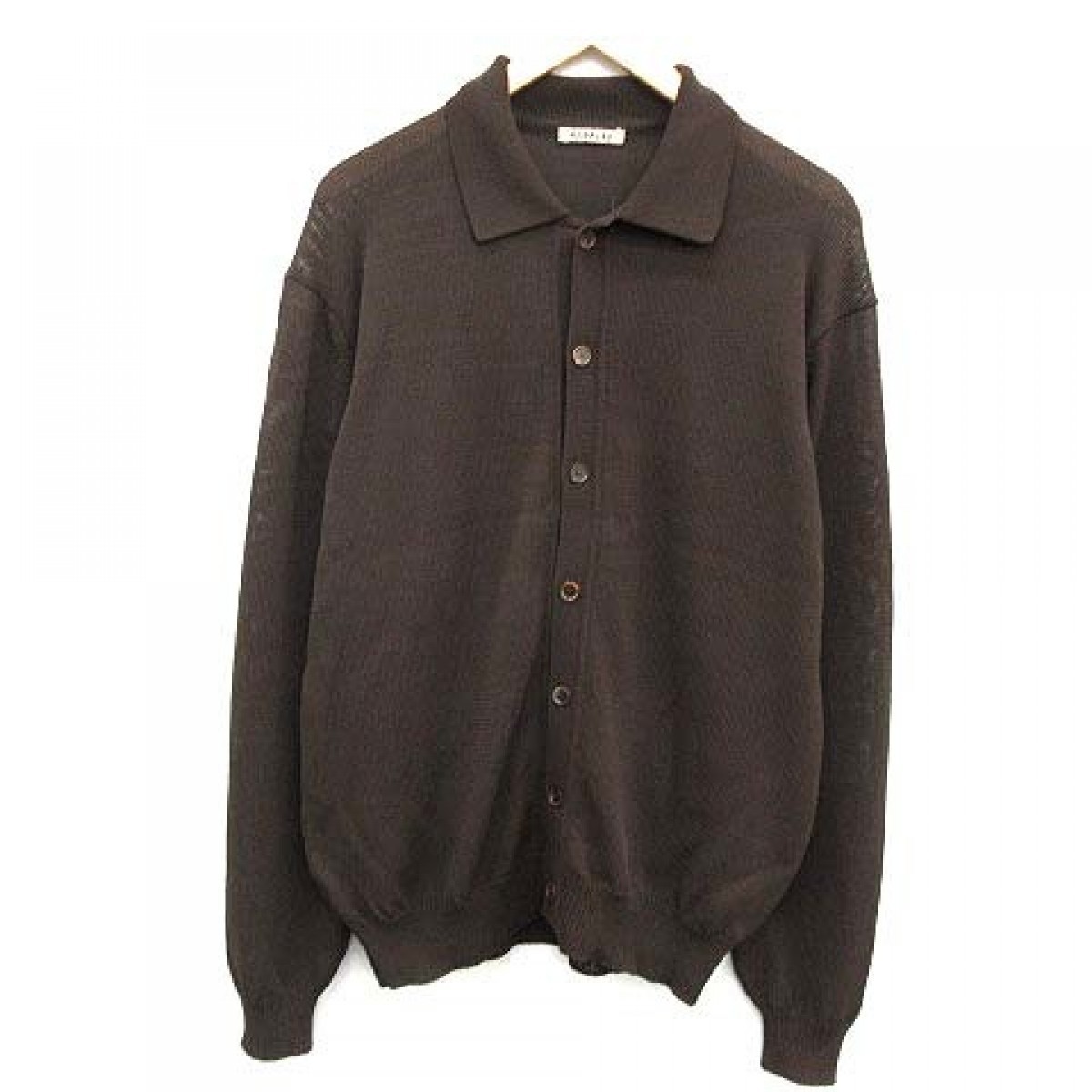 Auralee - AURALEE 20SS CARDIGAN size 5 Brown - 1