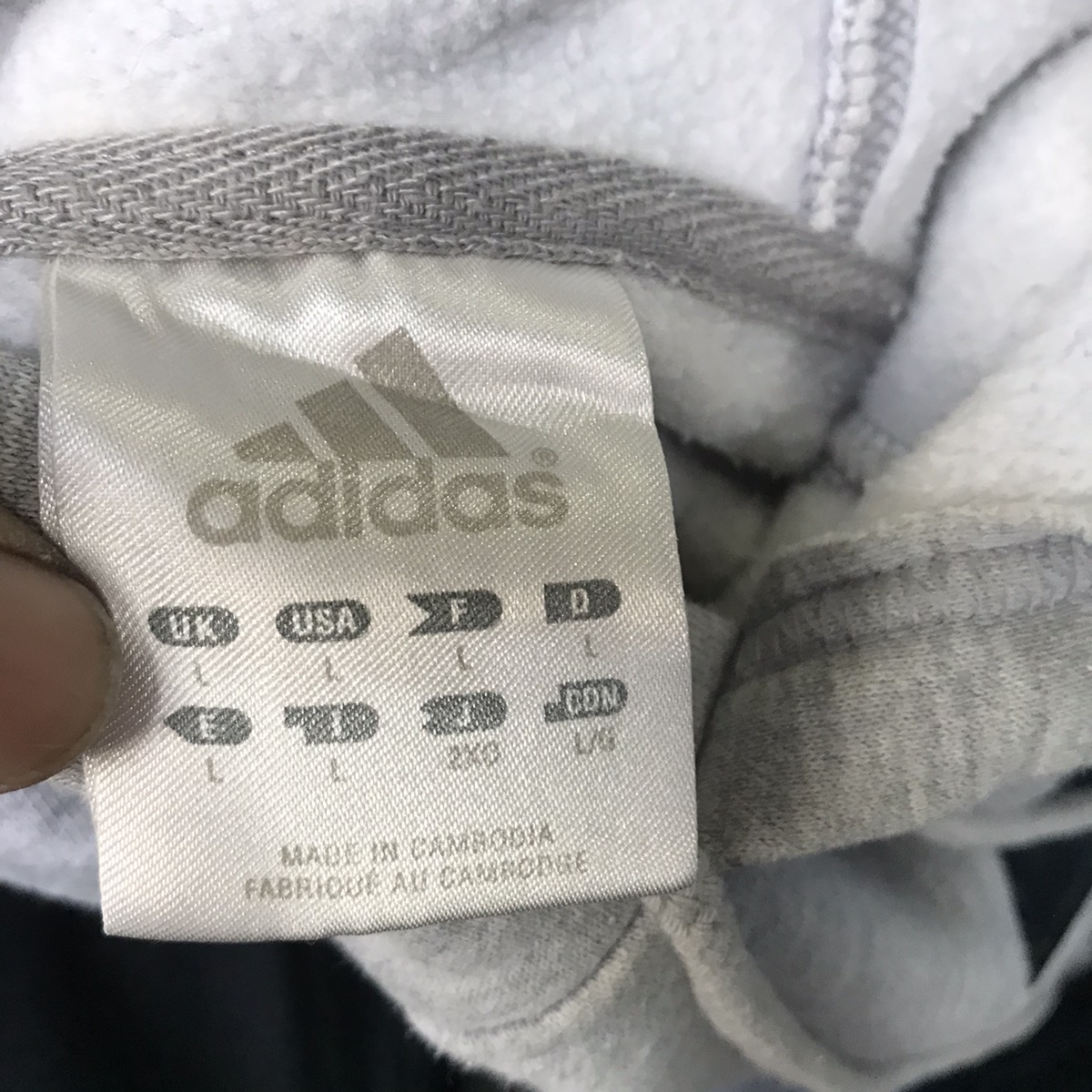 Adidas Big Logo Hoodie Sweatshirt - 6