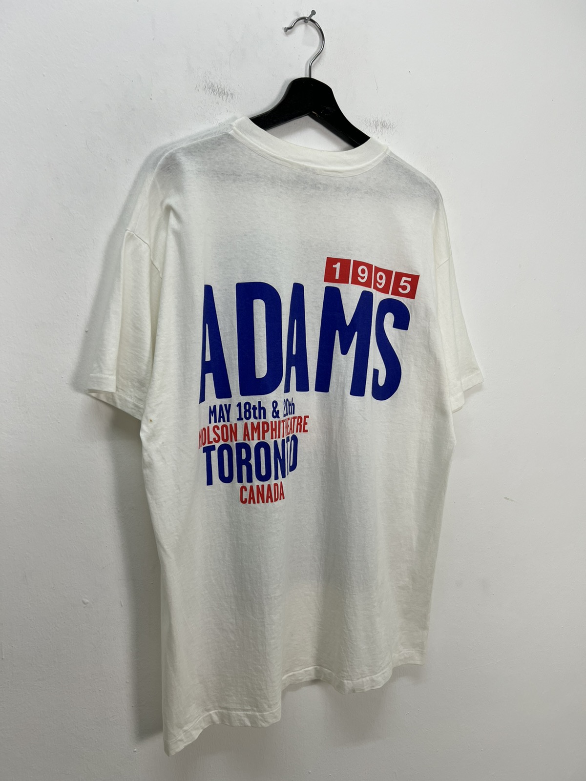 Vintage - Vintage 90’s Bryan Adams Tour 1995 Toronto Canada Tee - 8