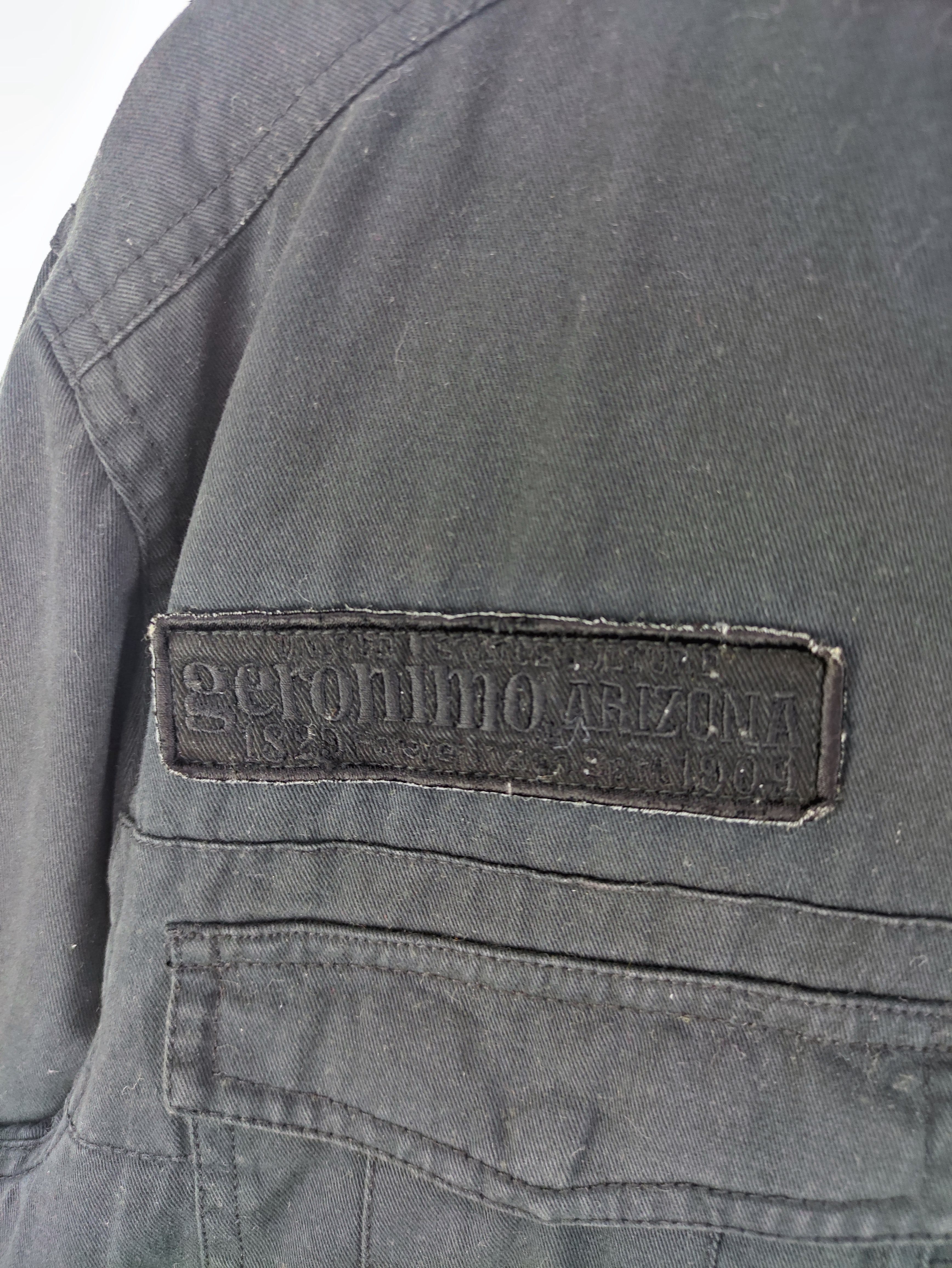 Vintage Geronimo Light Jacket Zipper With Hoodie - 2