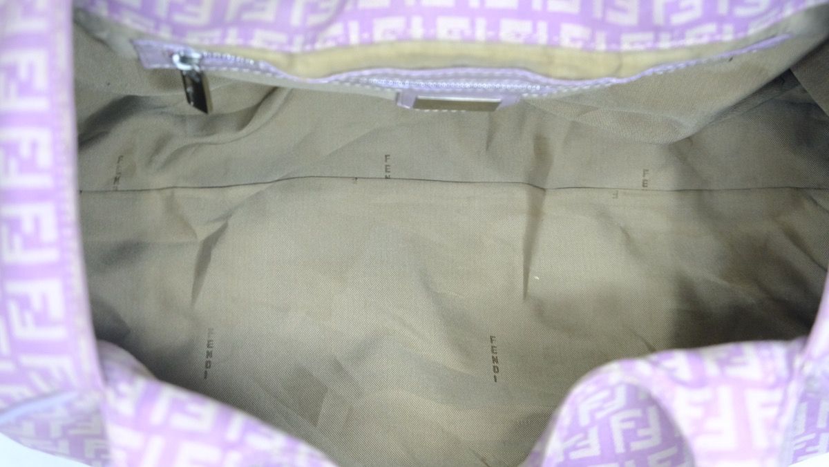 Authentic Fendi shoulder purple bag - 13