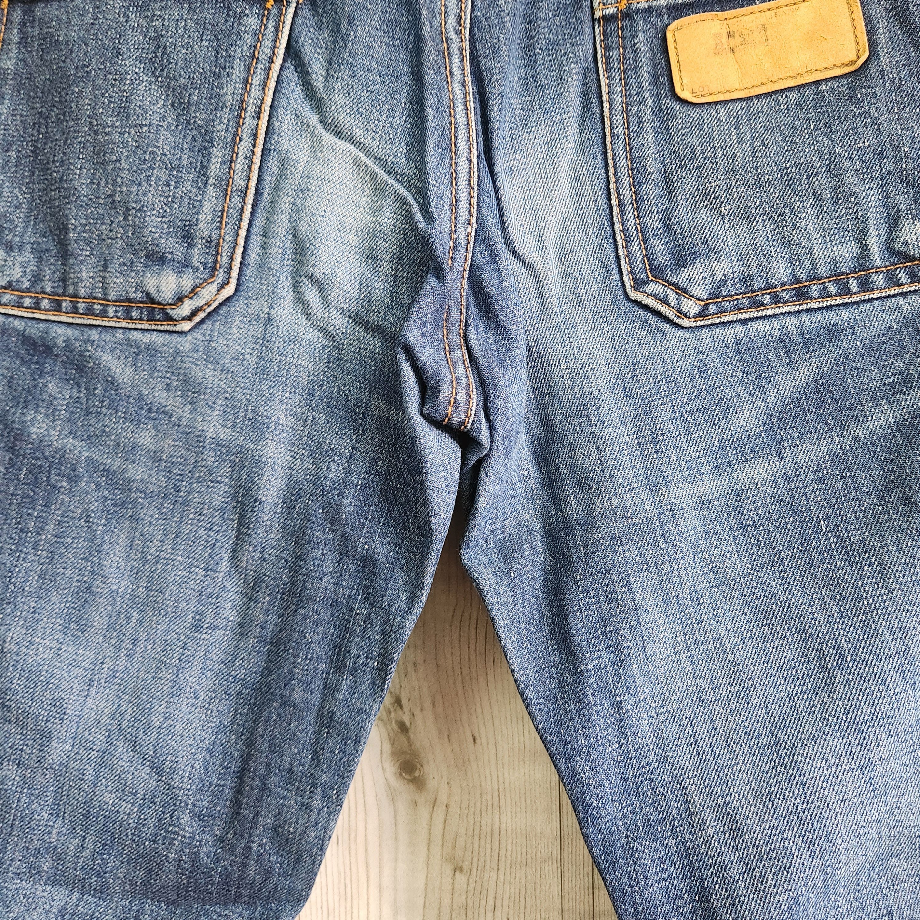 Vintage Flared Acme Clothing Japan Bush Pants Denim - 8