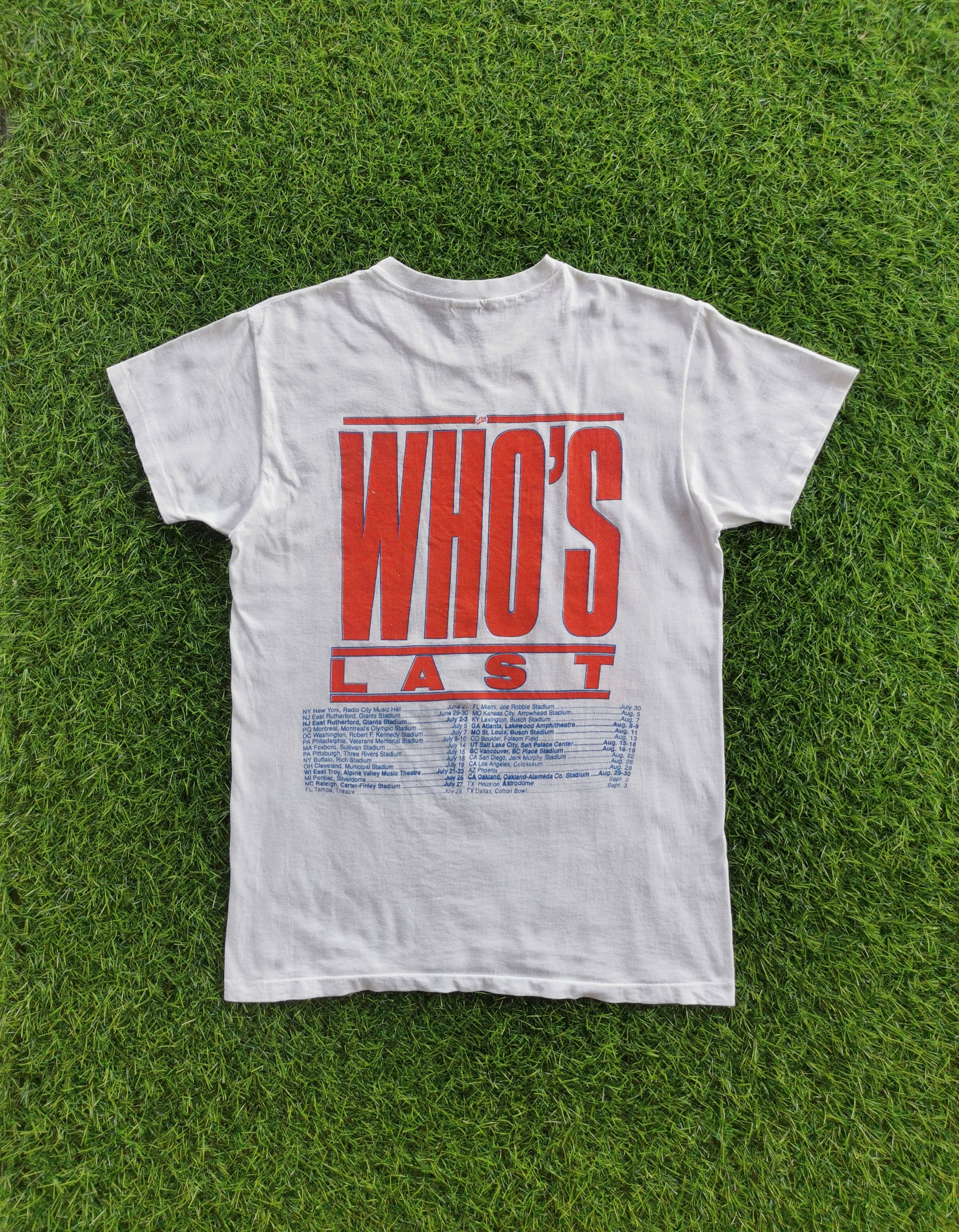 80s Vintage The Who Band Tees - 6