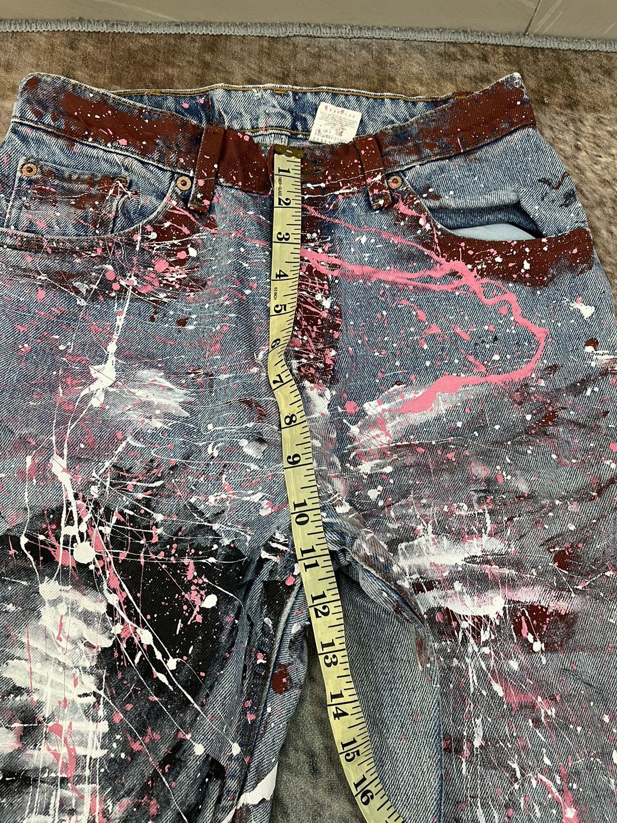 💥Vintage Flare Destroy Levis - 18