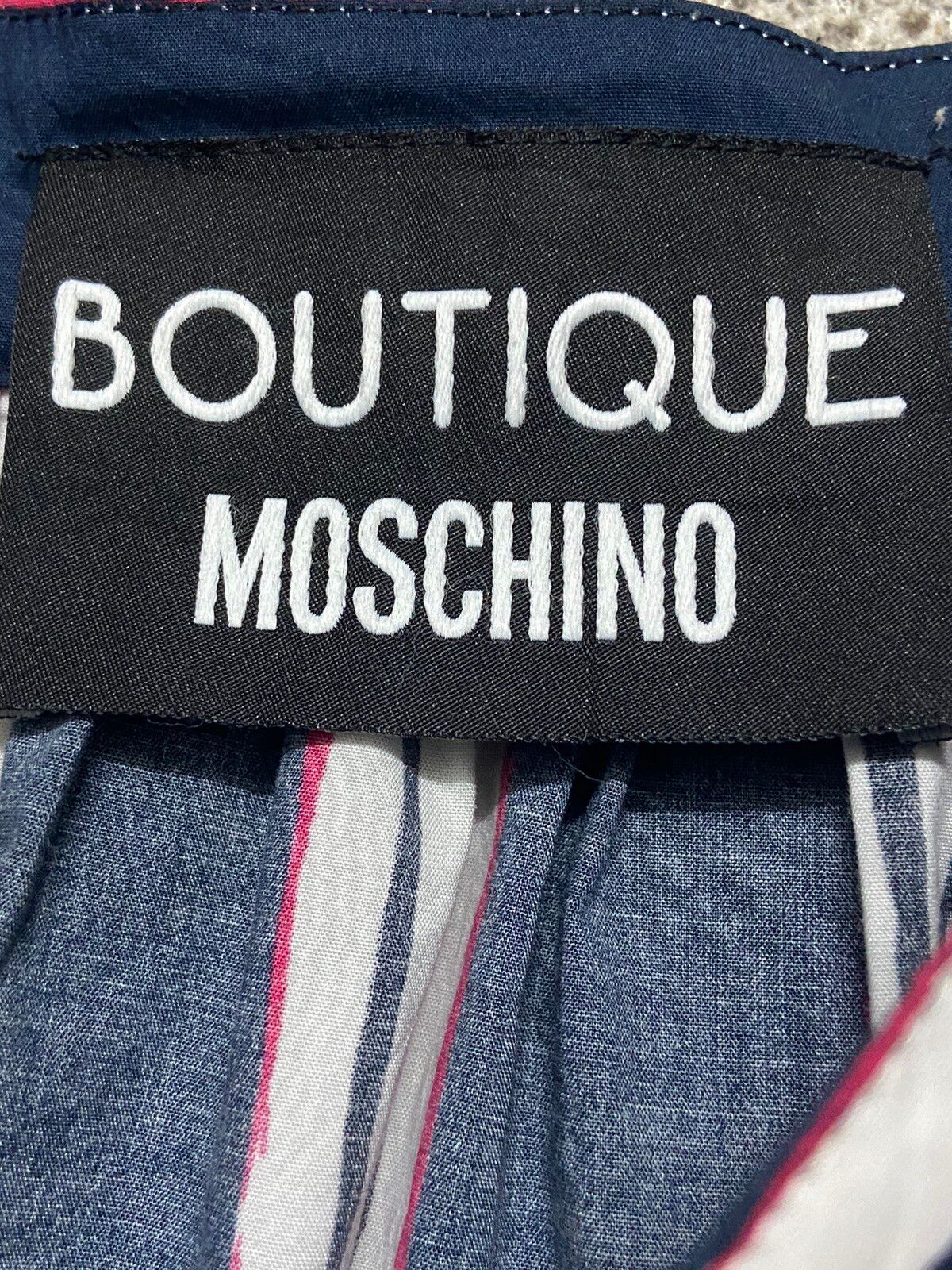Moschino Boutique Striped Midi Skirt - 3