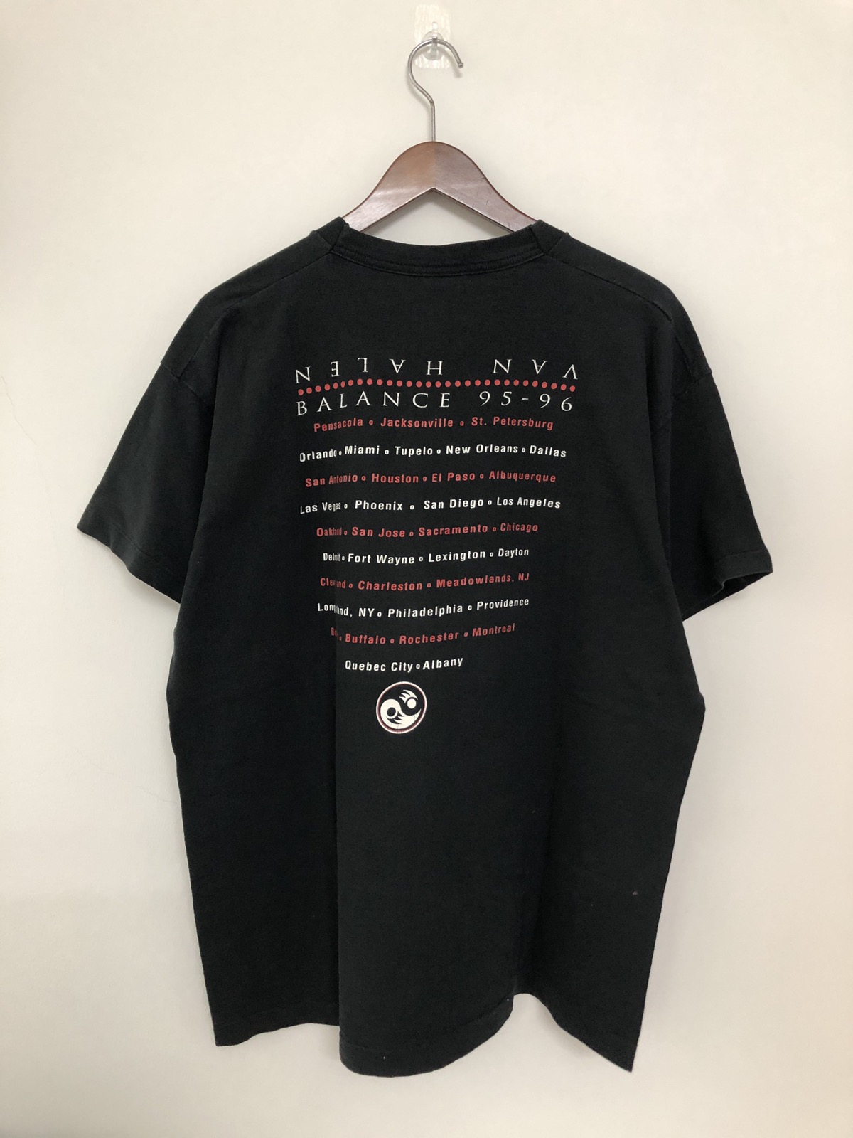 Vintage - Vintage 90’s Van Halen Balance Tour 95-96 Band T-Shirt - 3