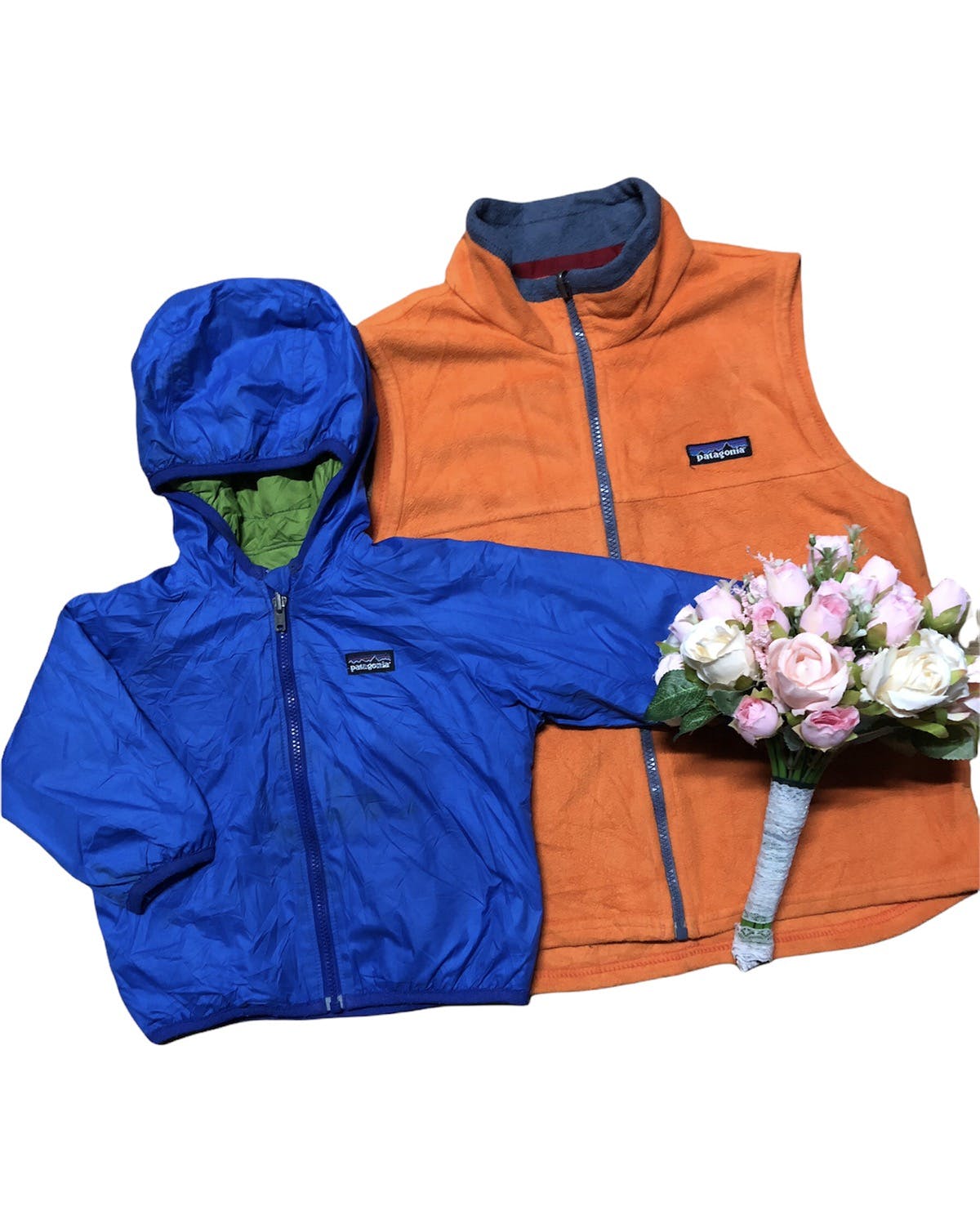 BULK BUNDLE Vintage Patagonia Vest Sherpa Kids - 1