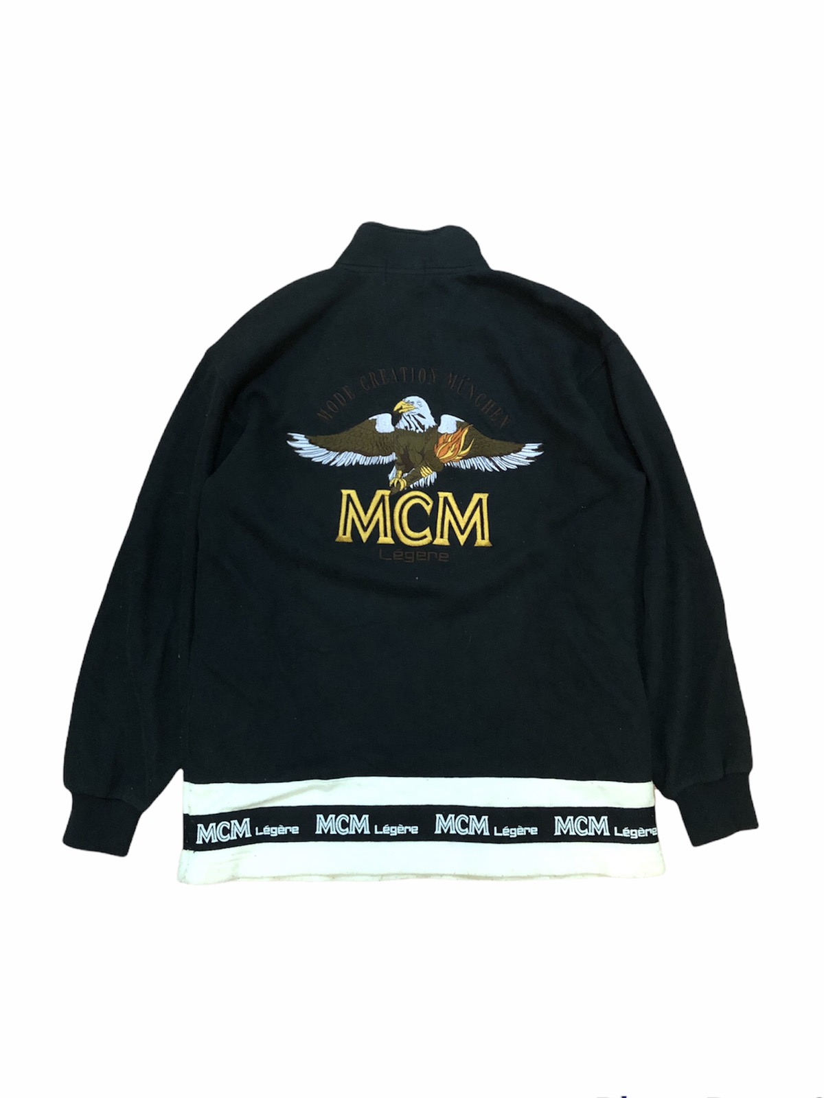 Vintage MCM big logo sweatshirt - 1
