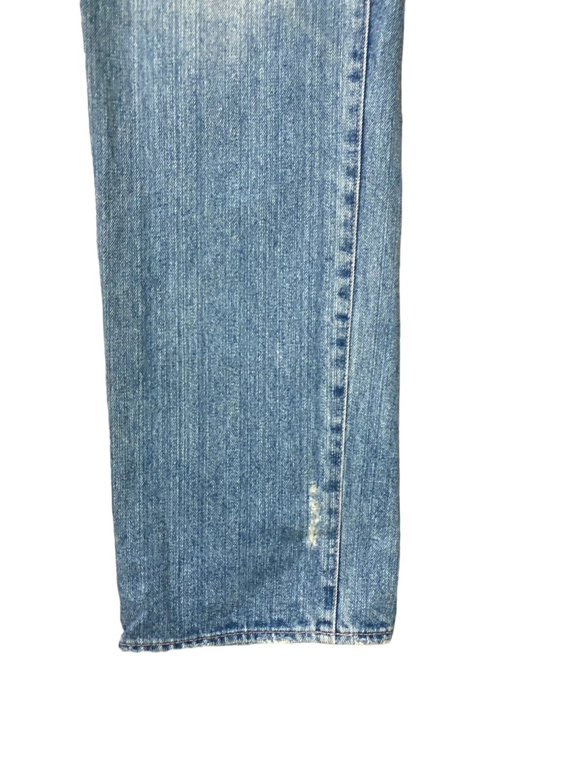 Vintage - KARAKURI TAMASHI Acid Wash Design Rare Design Denim - 8