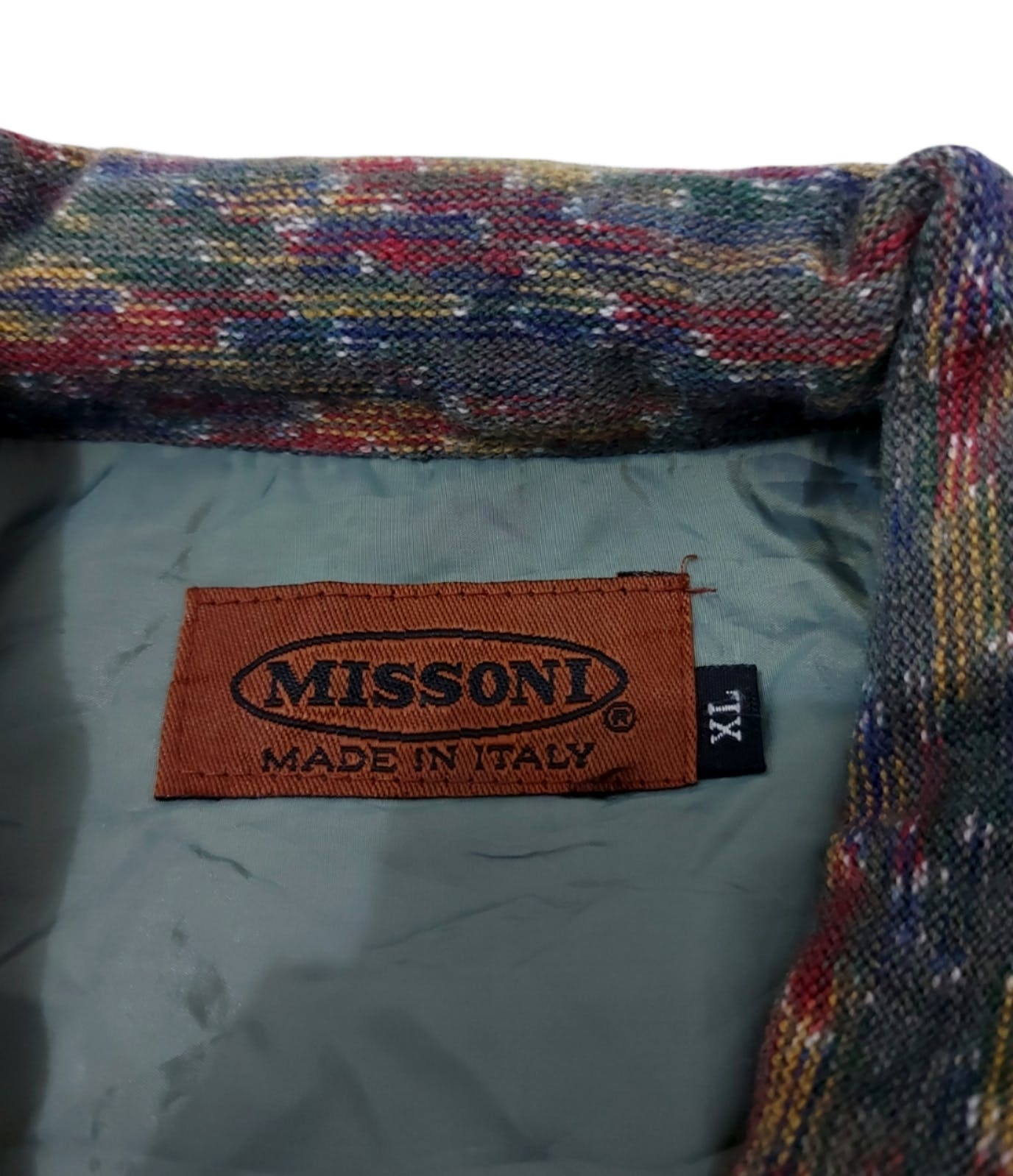 RARE! VINTAGE MISSONI MADE IN ITALY VIBRANT JACKET - 8