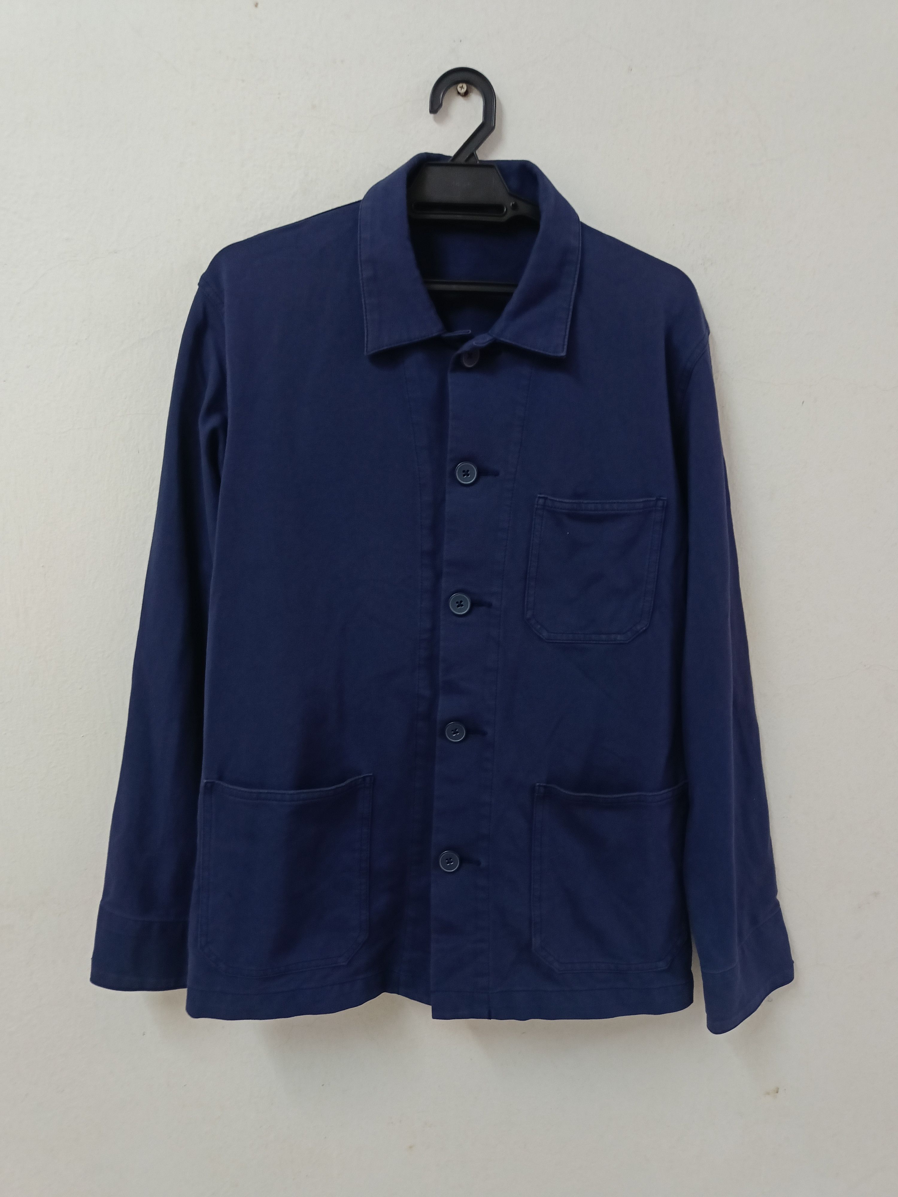 Uniqlo Indigo Chore Jacket - 1