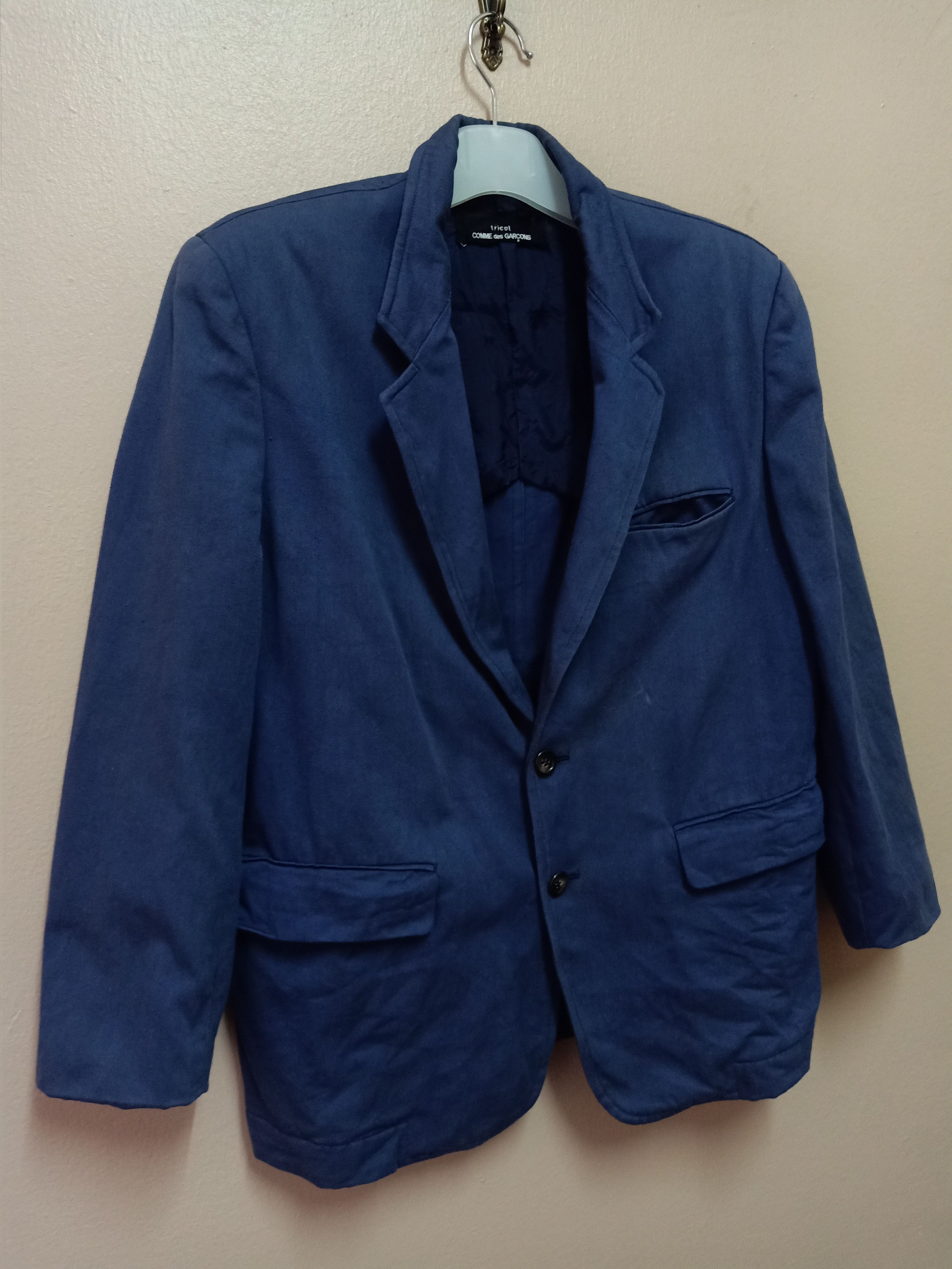 Tricot Commes Des Garcon Indigo Blazer Jacket Casual - 3