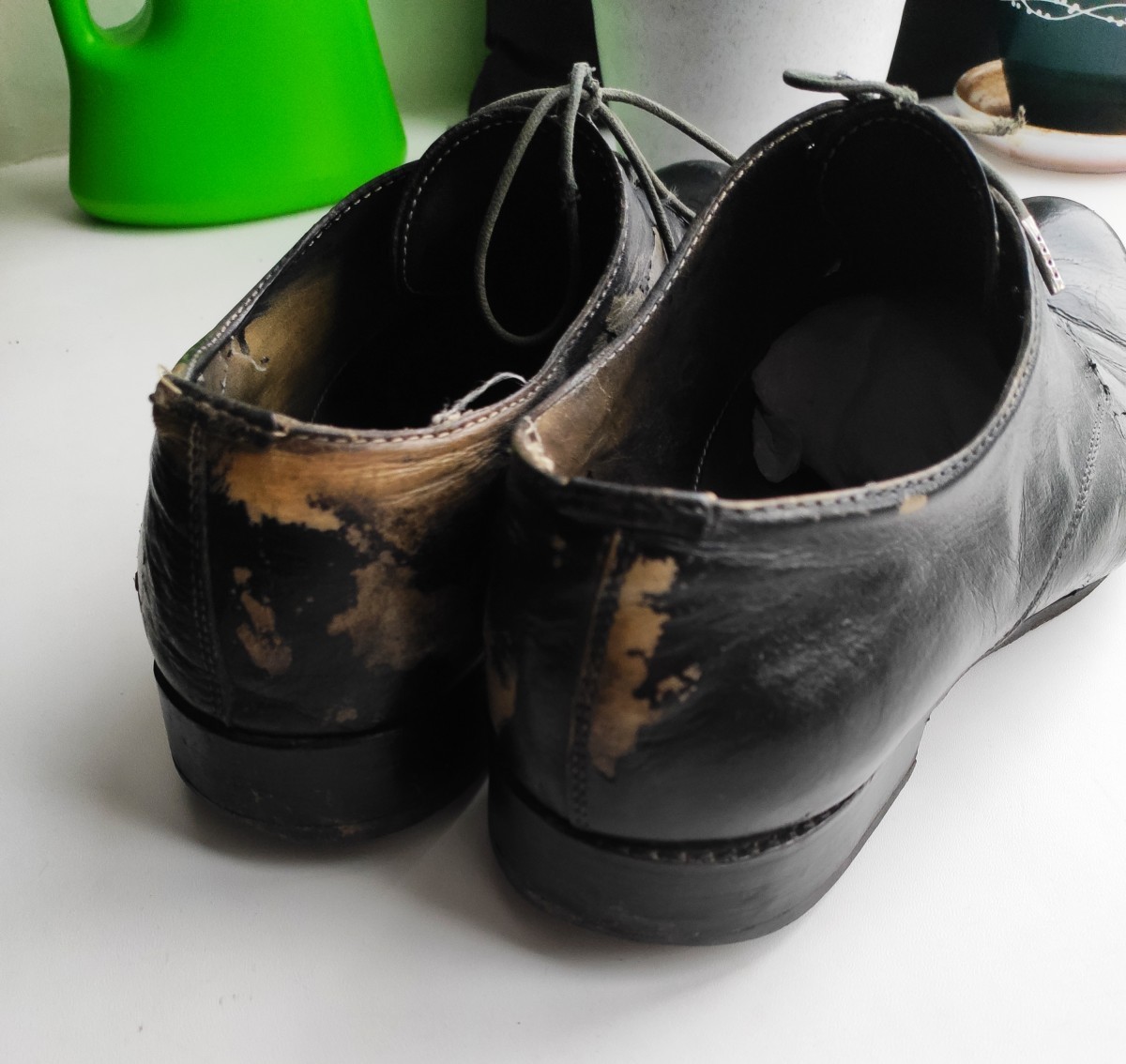 A Diciannoveventitre - GRAIL! Coated horse leather derbies.Like Guidi or Poell - 2