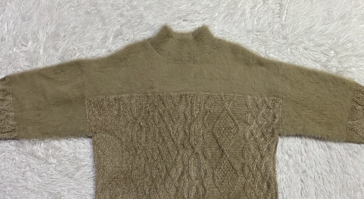 Rare - Murua Cozy Mohair Cable Knit Sweater Cardigan Jumper Rare - 5