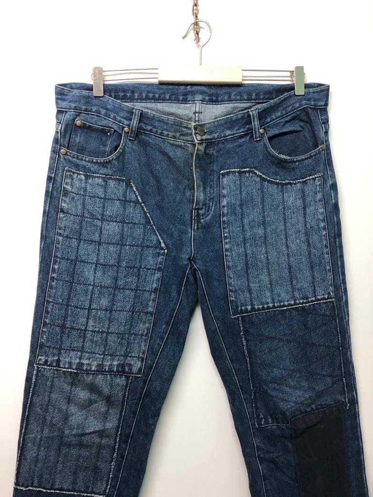 Patchwork jeans kapital style - 8