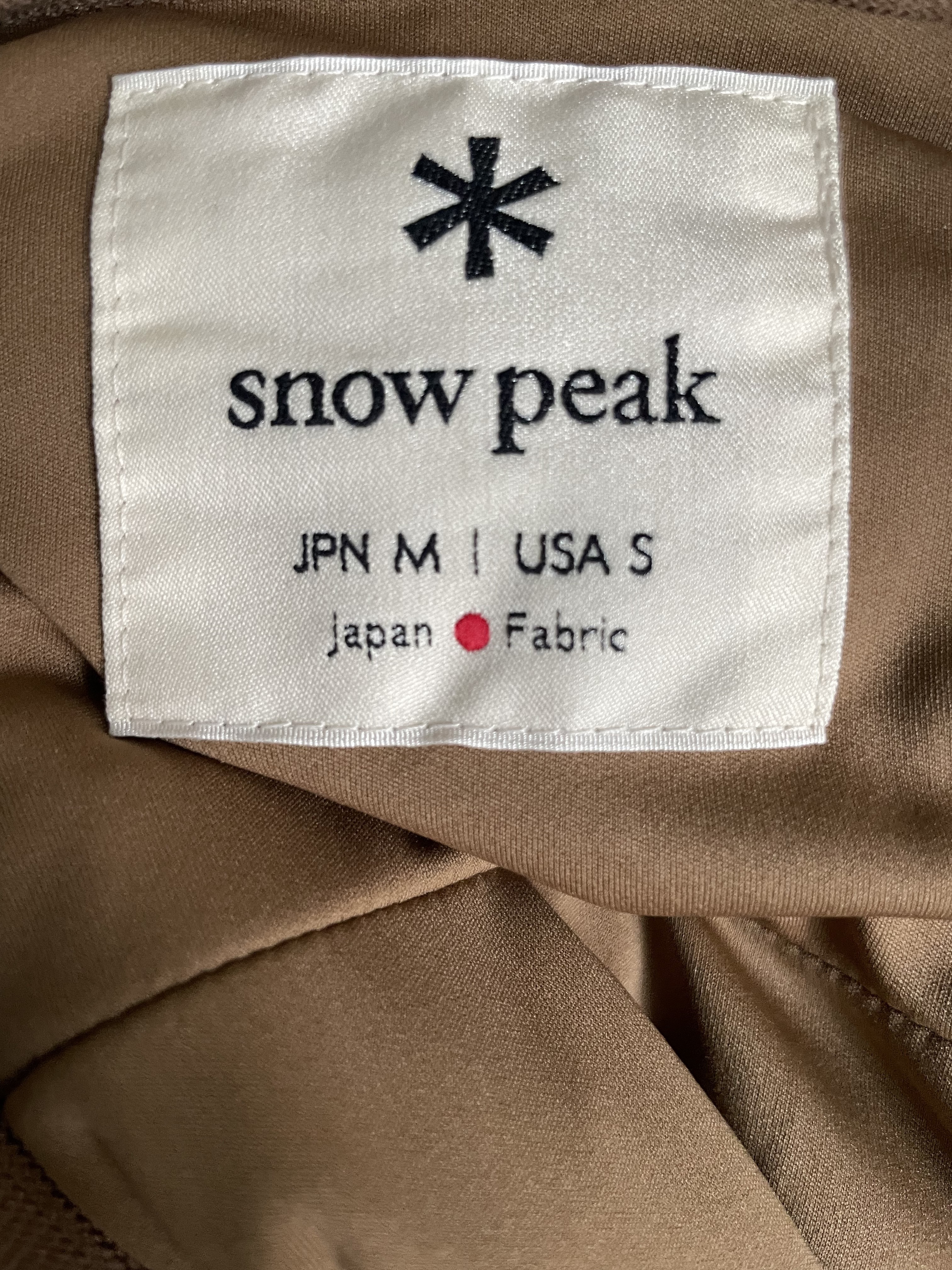 Snow Peak - Flexible Insulated Pullover Camel/Brown Small - 4