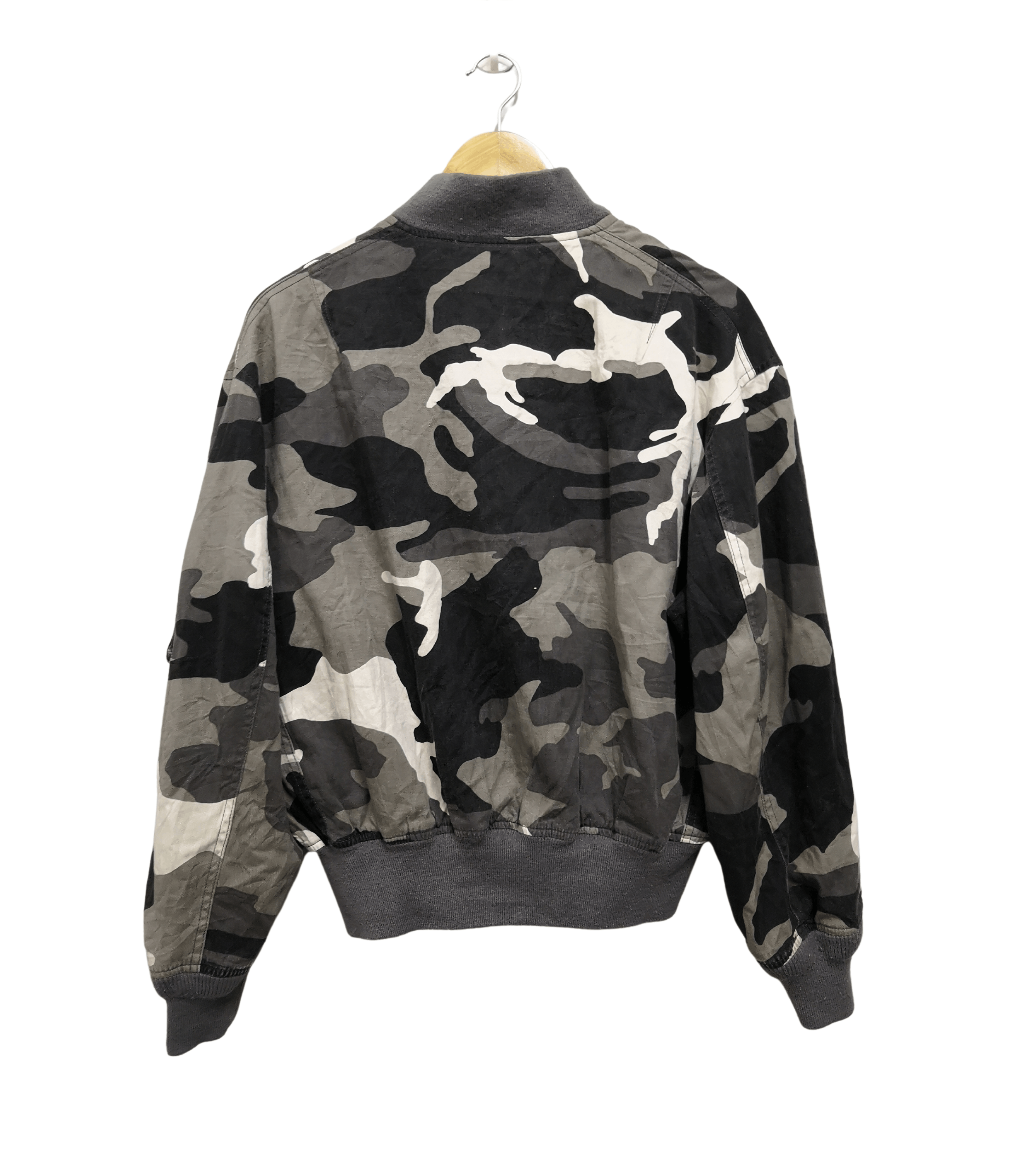 Japanese Brand - Bicol Bind Camo Bomber Flight Jacket - 2