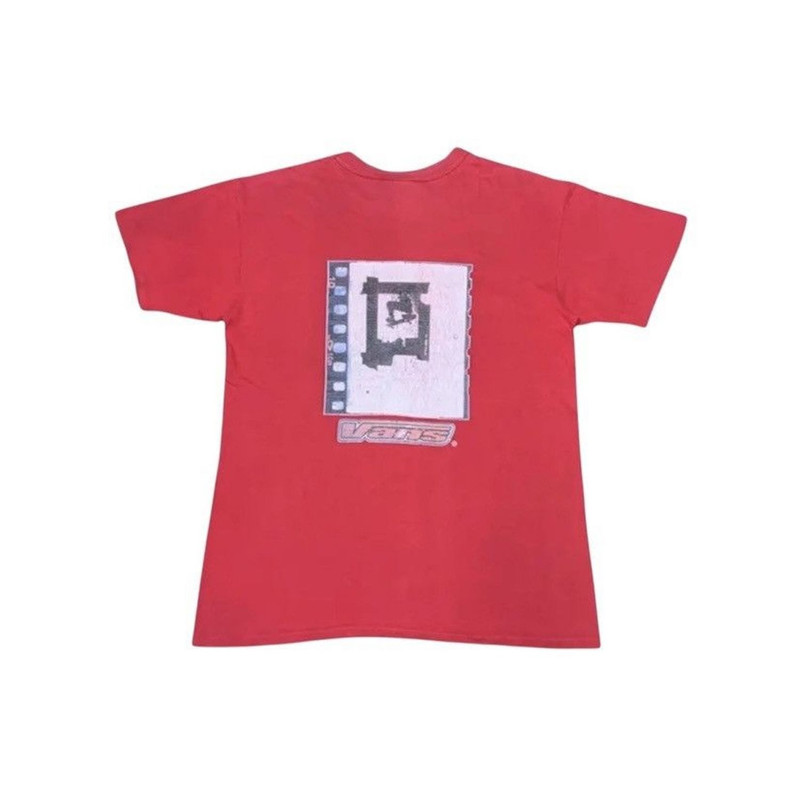 Vintage 90s Vans Skateboards Film Strip Single Stitch Tee - 1