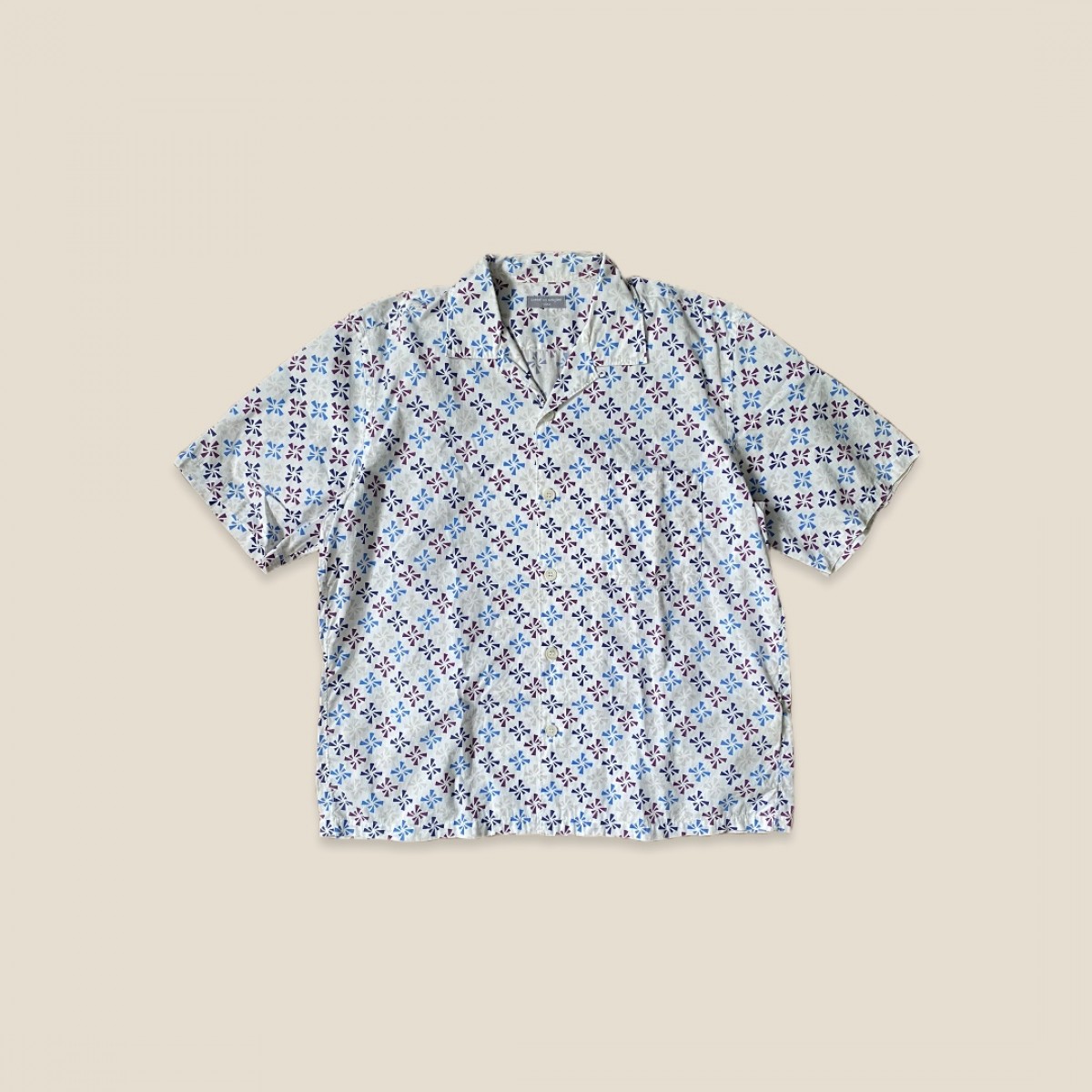Comme Des Garçons Homme All-Over Short Sleeve Shirt - 1