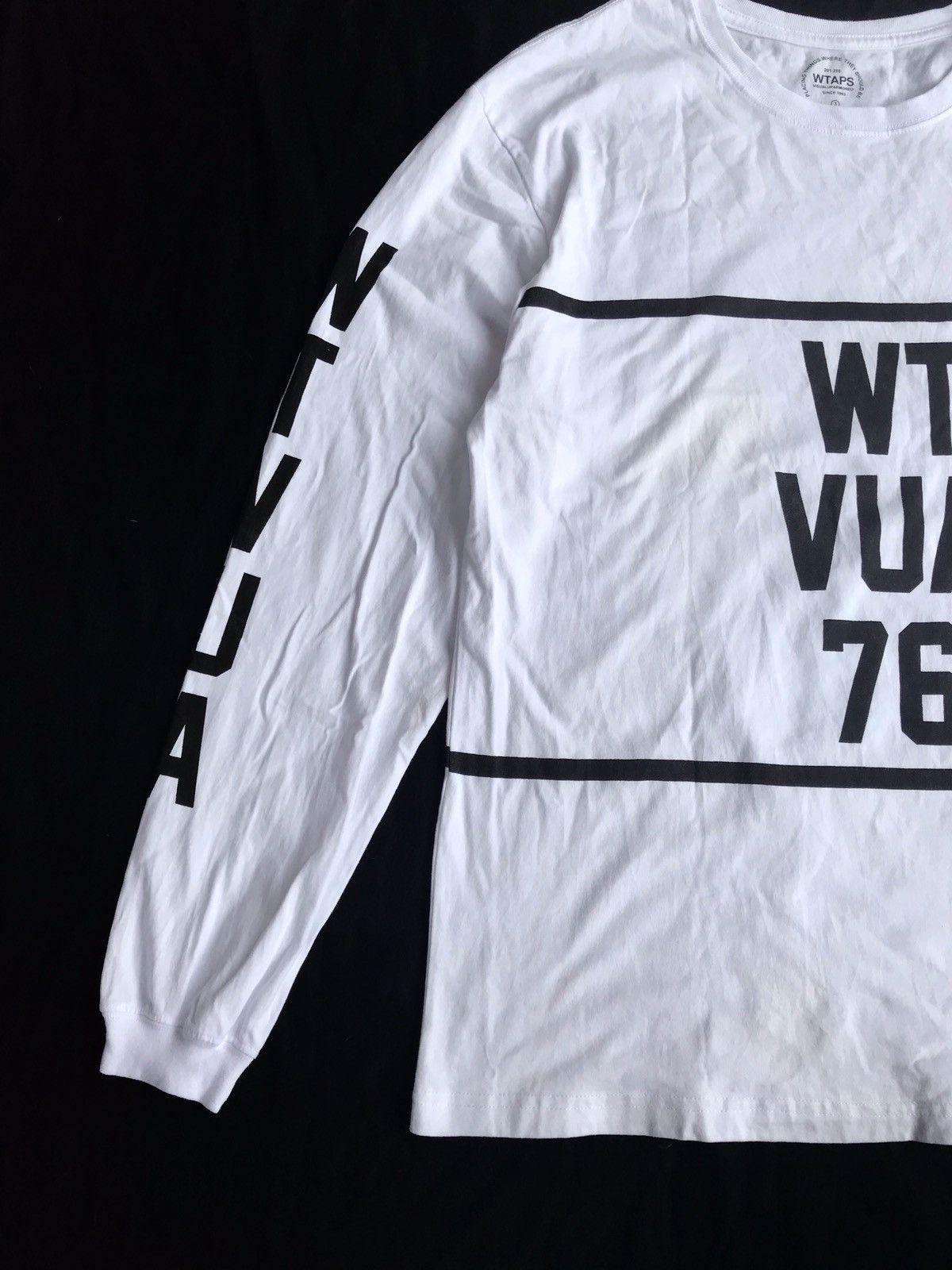 Wtaps WTVUA76 Long Sleeve Tshirt Made in Japan - 4