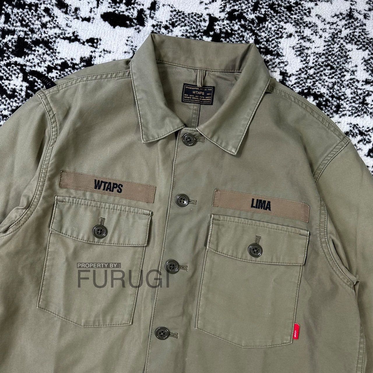 WTAPS WTAPS BUDS LS SHIRTS COTTON SATIN 2014 / LIMA | frgco