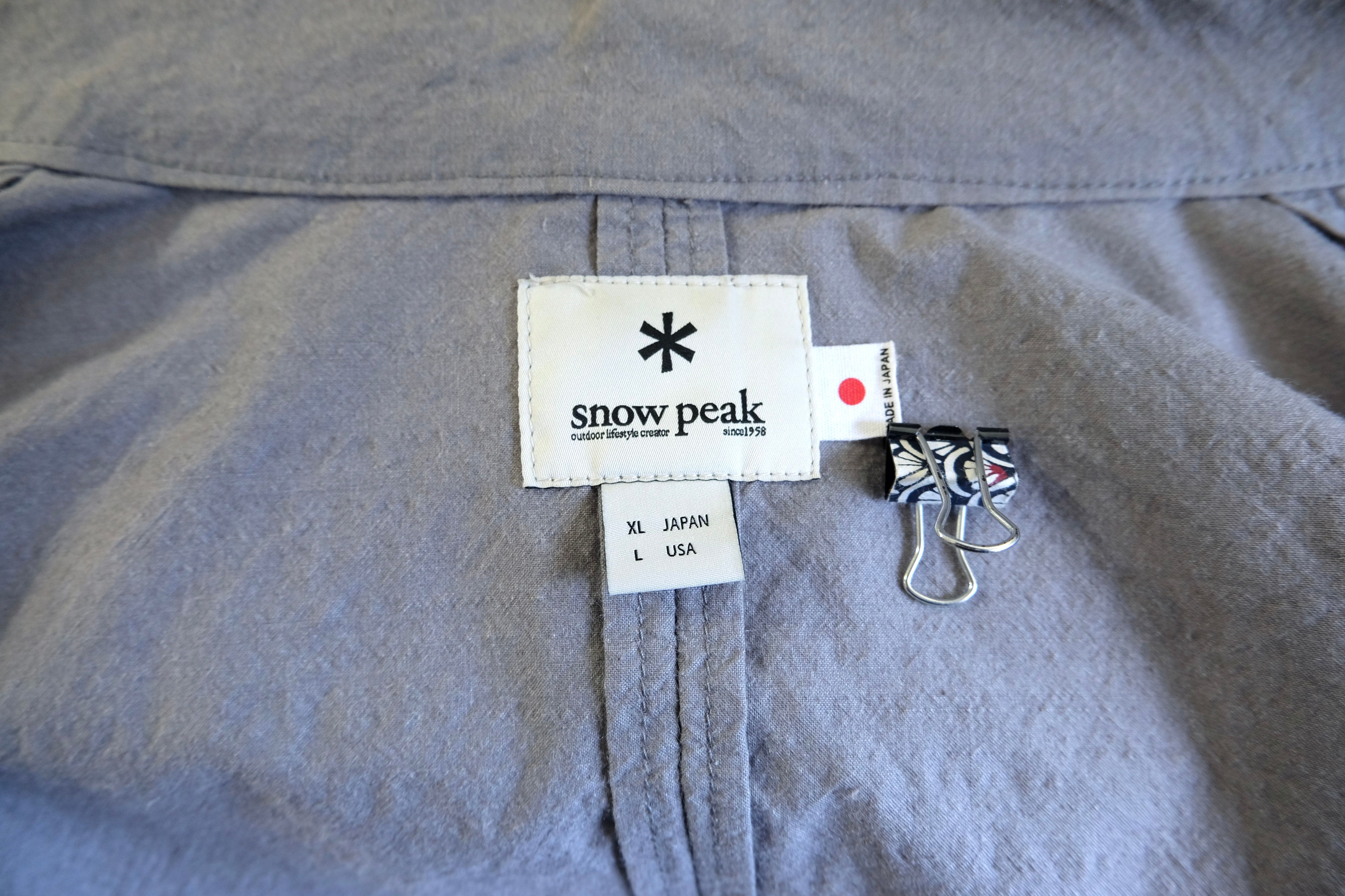 Snow Peak - 2018 Noragi, Cotton-Wool, (JP XL) - 4