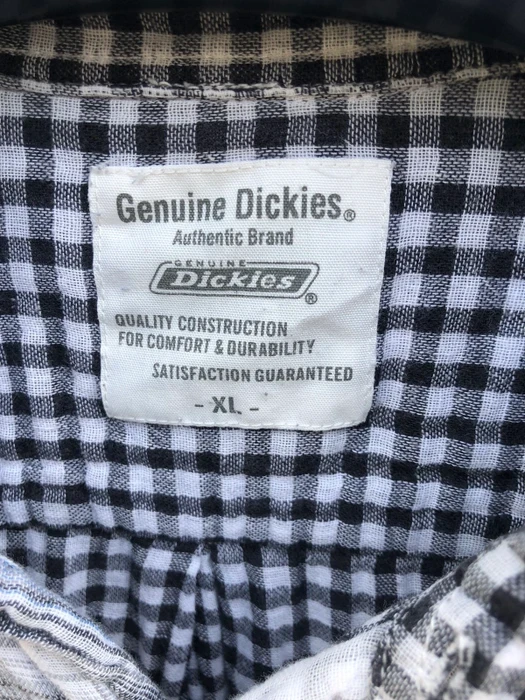 Dickies - Dickeis Checked Plaid Tartan Button Up Shirt - 5