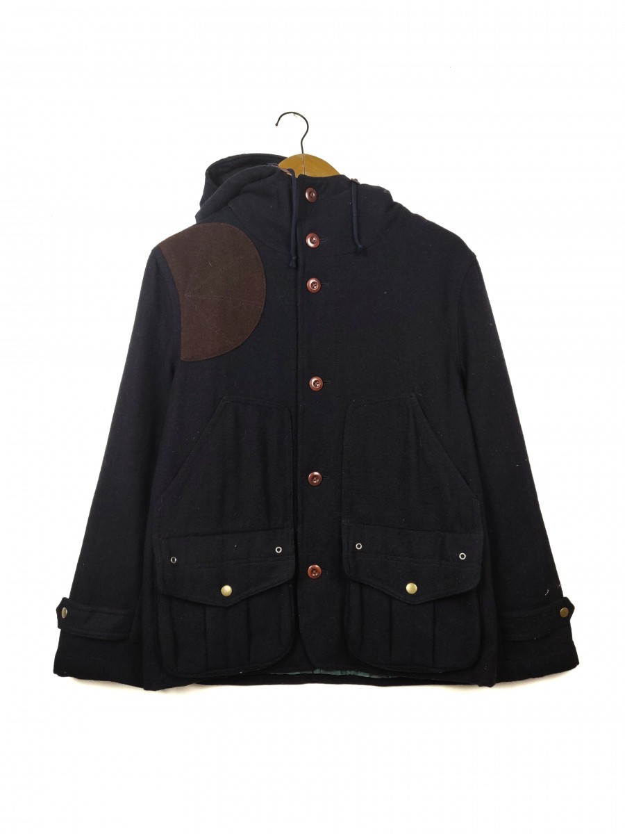 Global Work - Japan Outdoor Wool Coat Jacket Parka - 1