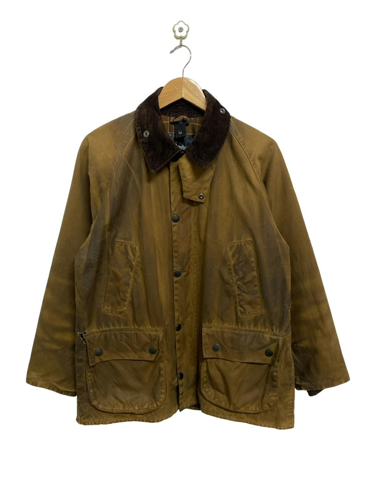 Barbour Classic Bedale Wax Jacket Made in England - 2