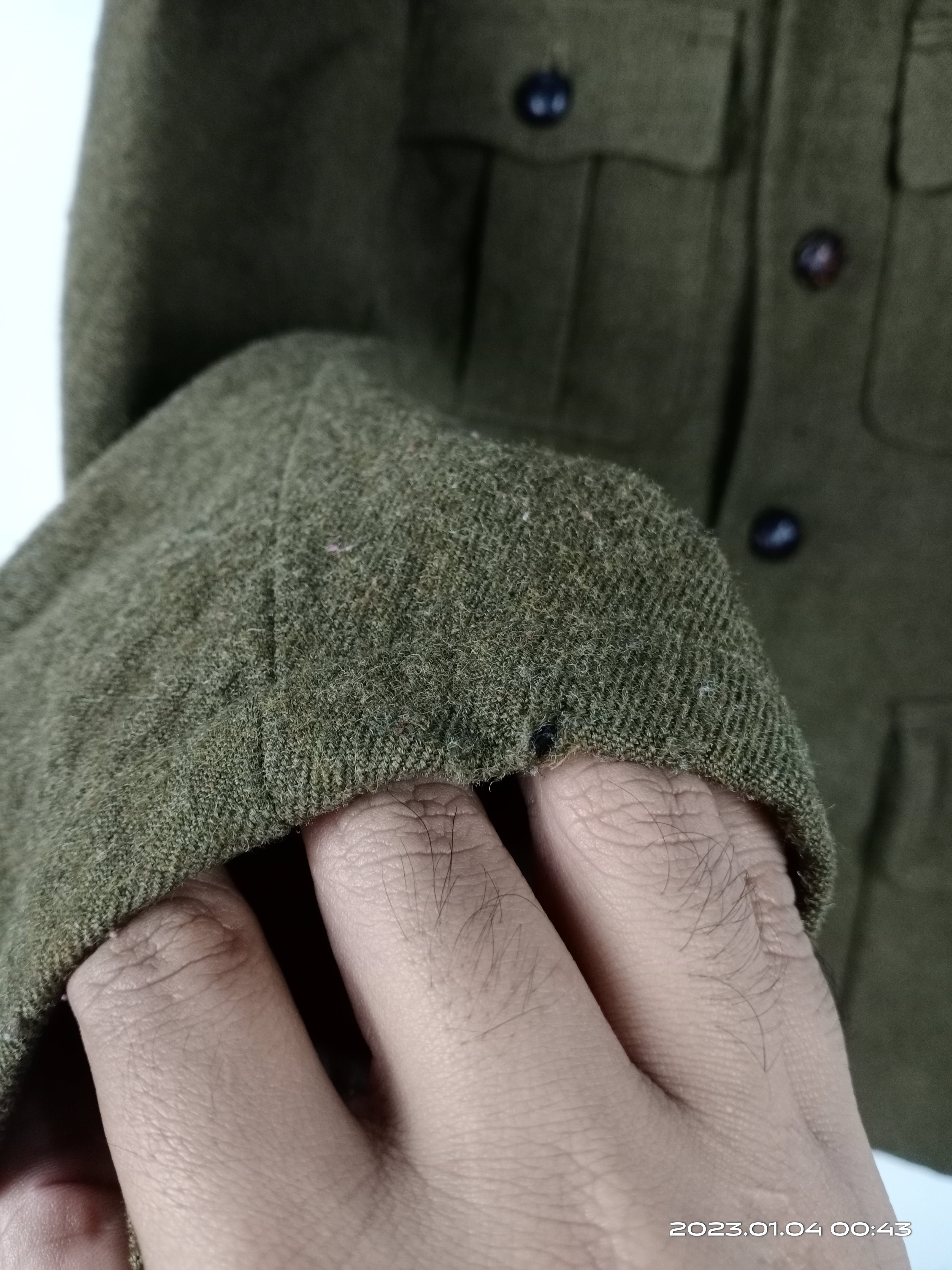 💥RARE💥Vintage Nigel Cabourn Wool Military Style Jacket - 7