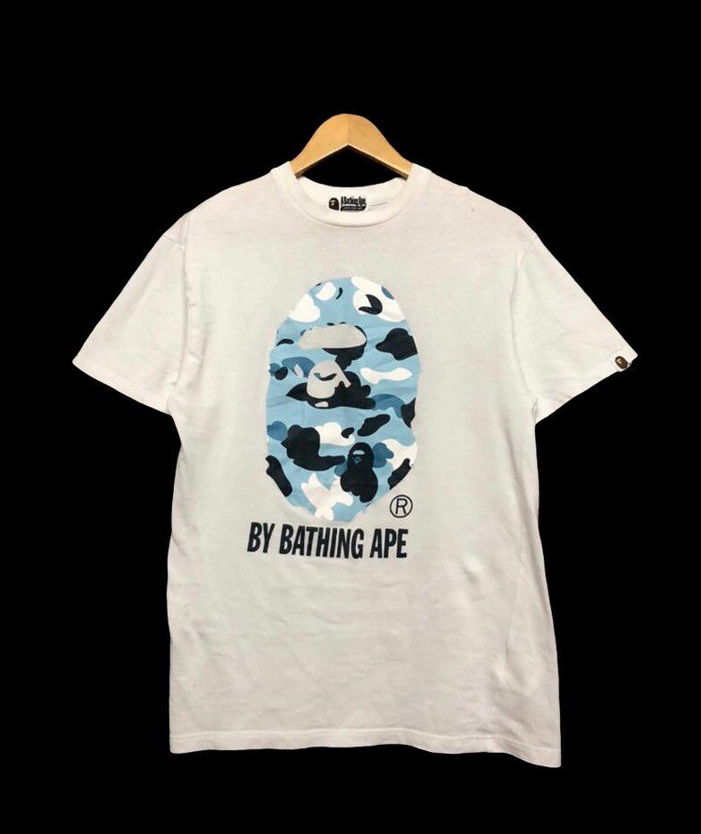 Bathing Ape Big Face Logo Camoflouge Shirt - 1
