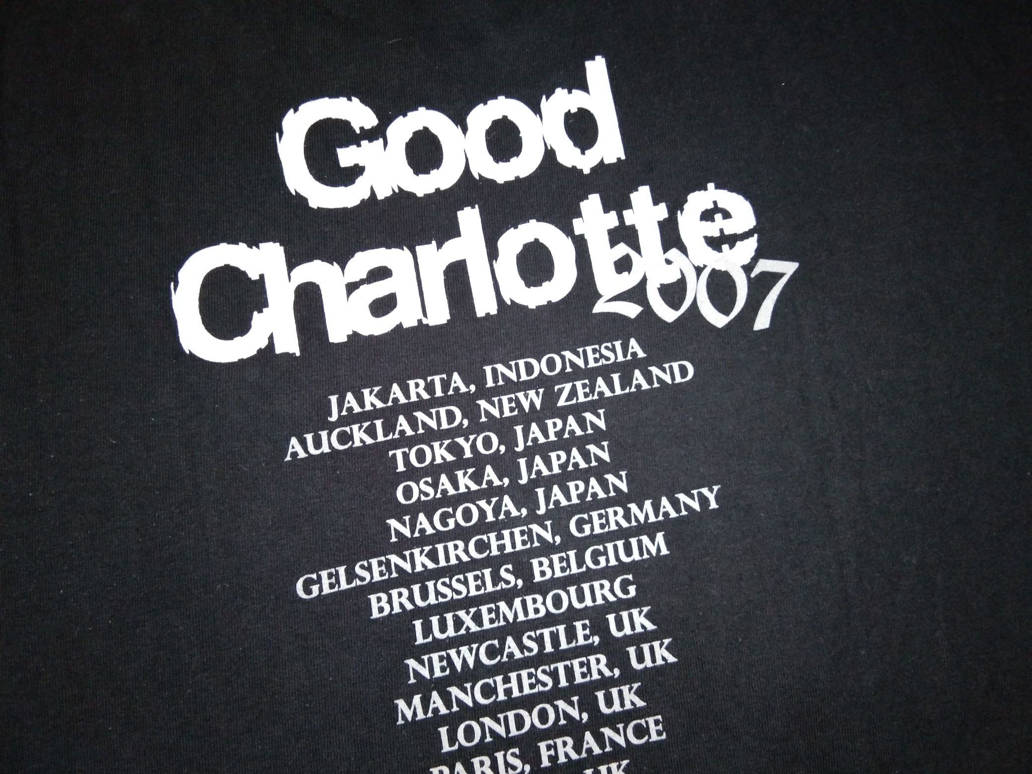 Tour Tee - VTG Y2K Good Charlotte punk rock band Avril Blink 182 - 4