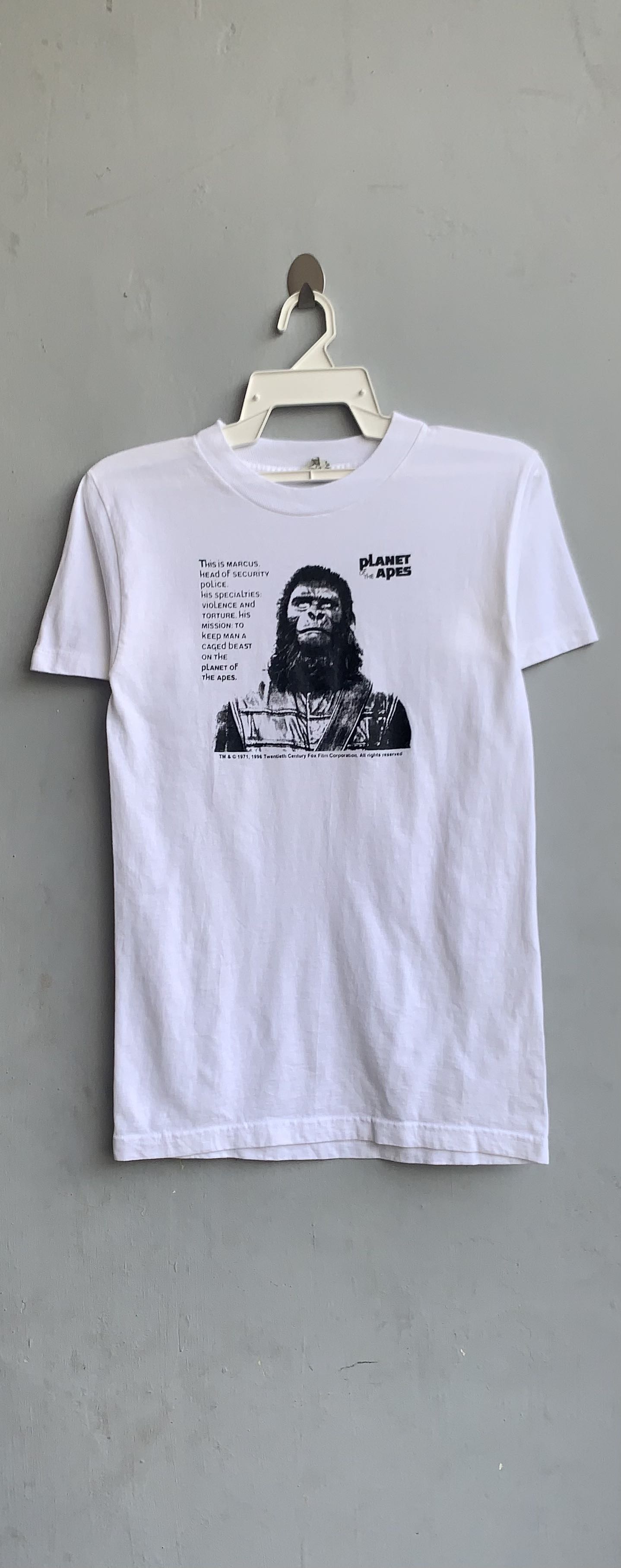 A BATHING APE® Vintage 1971 Movie Planet Of The Apes Tee