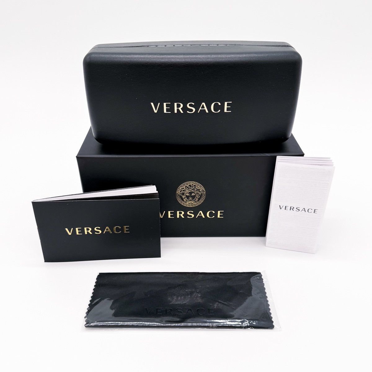 NEW VERSACE MOD 4467U GB1/87 BLACK VE4467U GB187 SUNGLASSES - 12