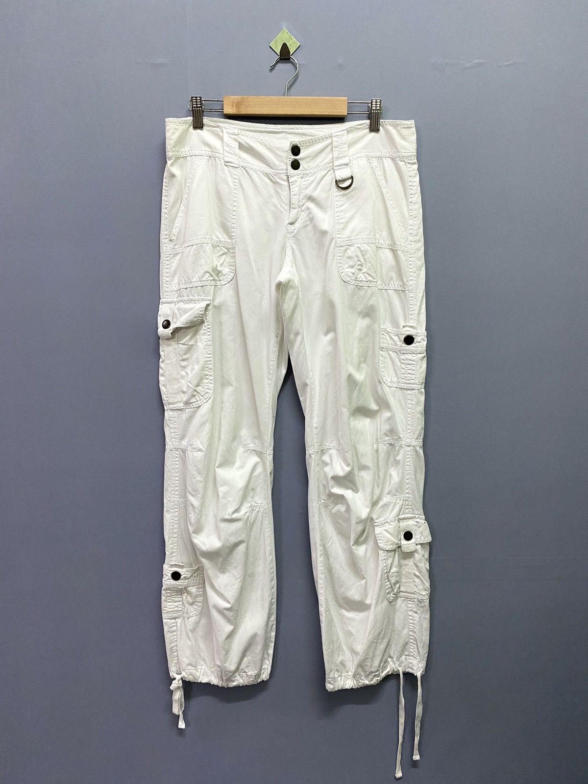 Cargo AEROPOSTALE 8 Pocket Parachute White Pants - 1