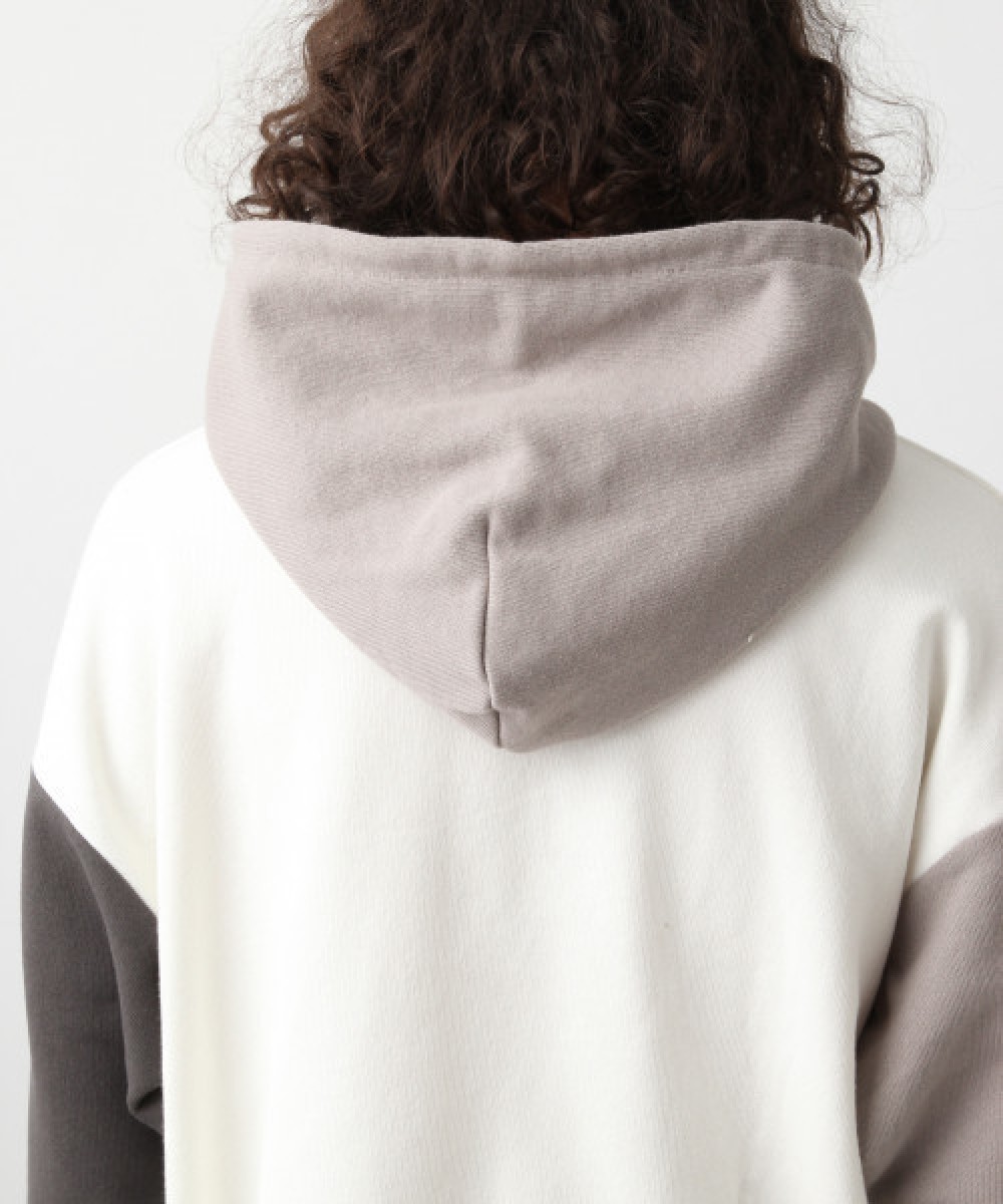 Hare - contrast block hoodie - 9