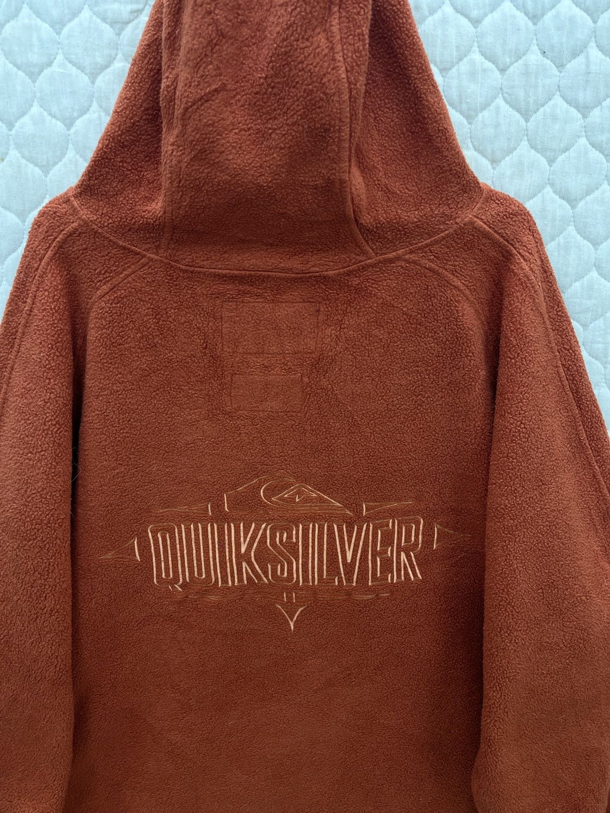 Vintage - 🔥🔥🔥STEALS VTG QUIKSILVER POLARTEC HOODIE SWEATSHIRT - 11