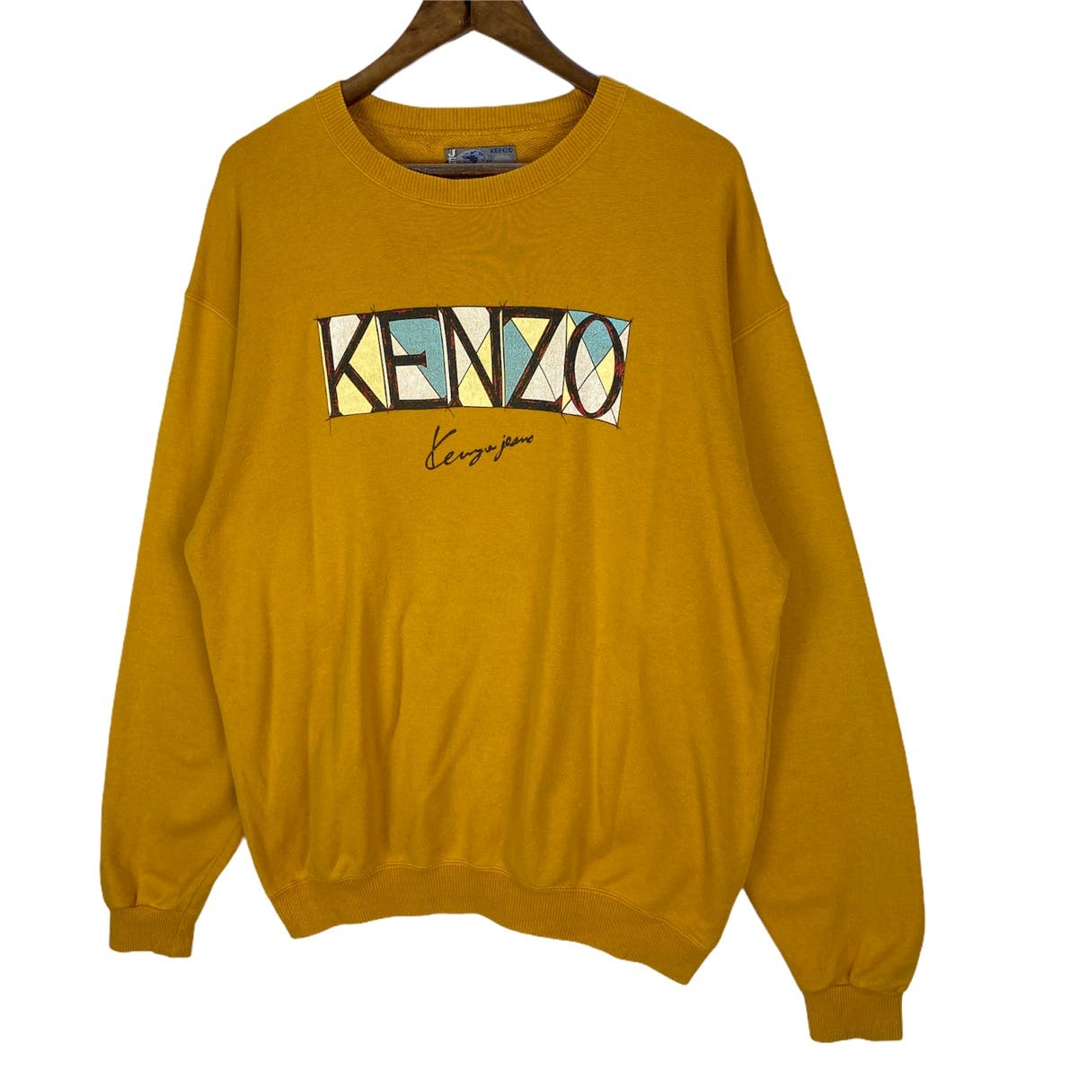 Vintage Kenzo Jeans Sweatshirt Crewneck - 4