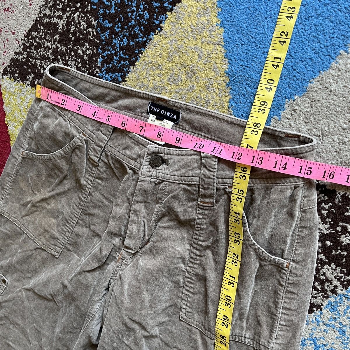 Designer - Vintage Custom Made The Ginza Casual Pants - 2