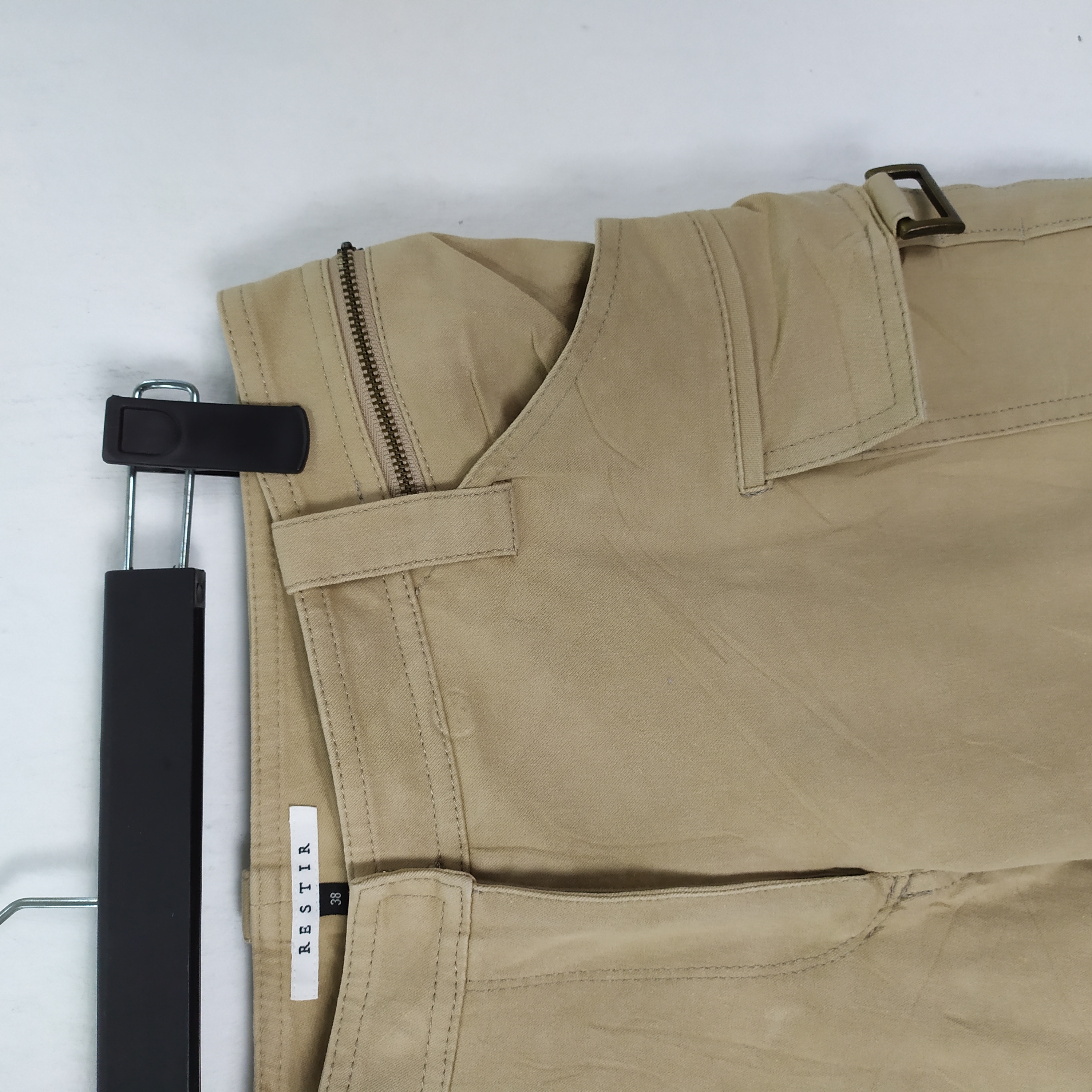 Japanese Brand - JAPAN MADE RESTIRE FLARED CARGO PANTS - 4