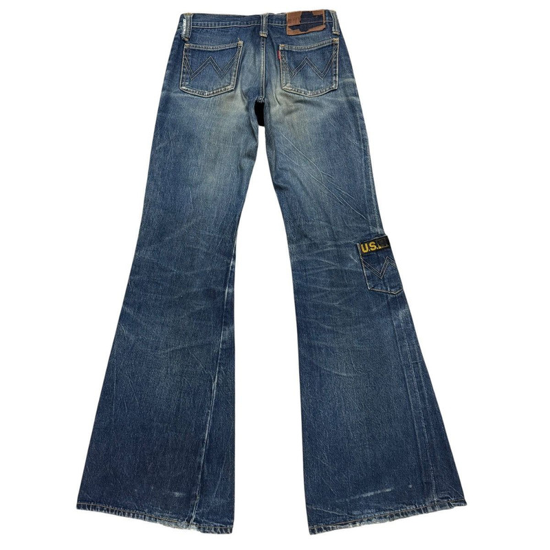 Vintage Edwin Denim Bell Bottom Jeans - 1